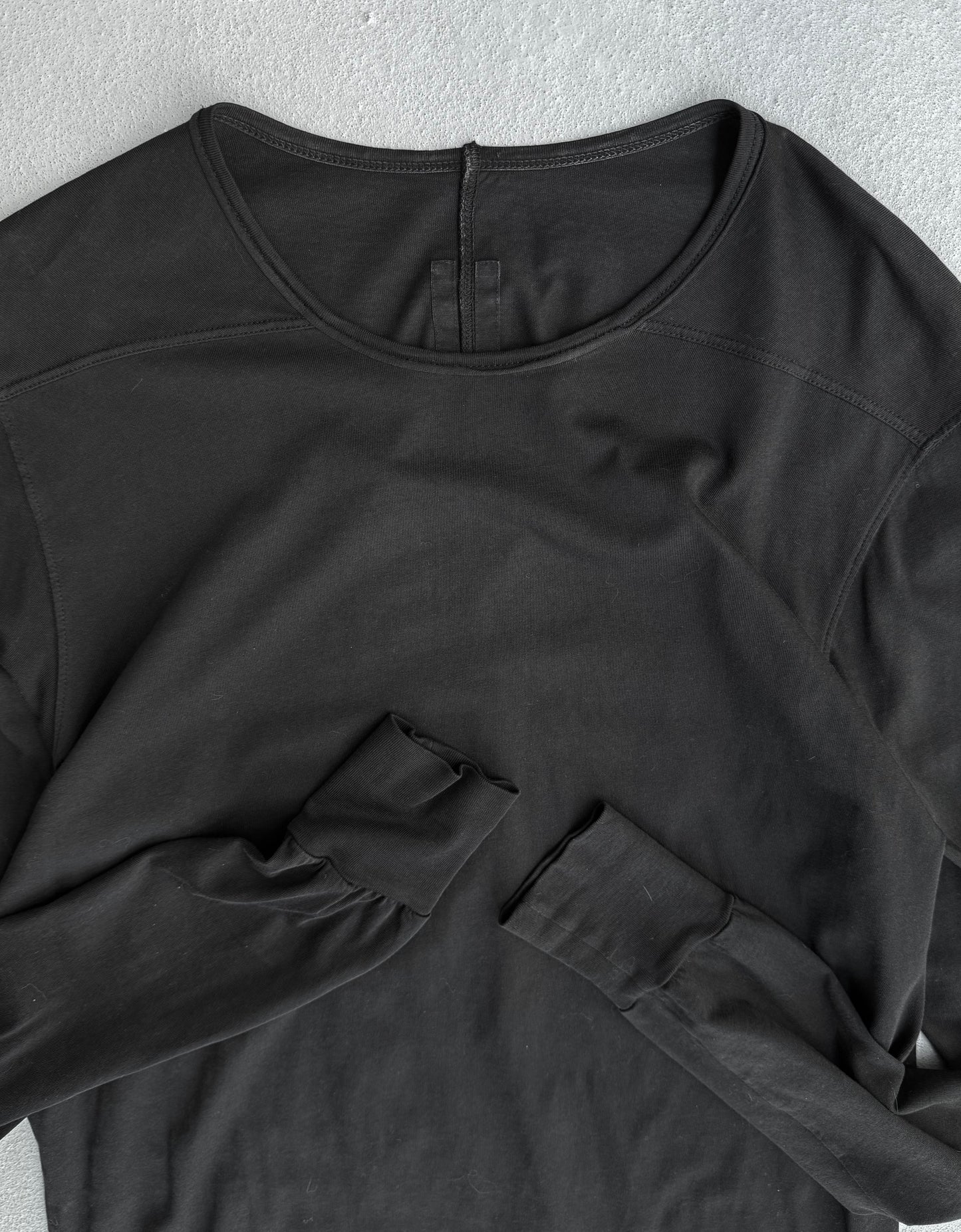 Rick Owens DRKSHDW SS19 "BABEL" Black Level Long-sleeves