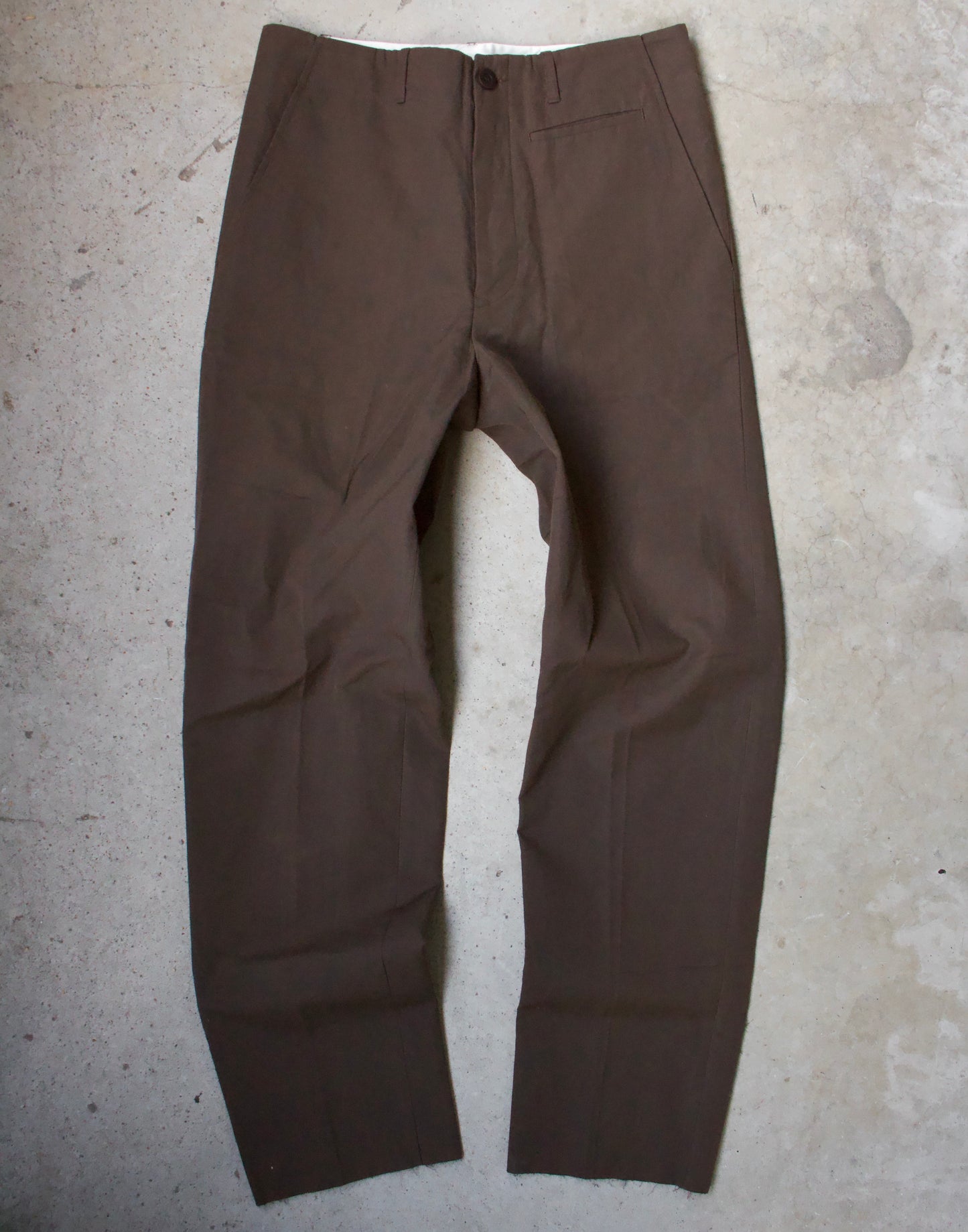 Rick Owens AW03 “TRUCKER” High-waisted Work Pants