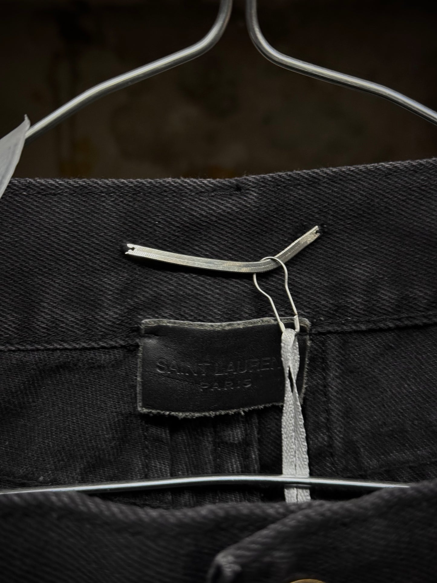 Saint Laurent Paris SS15 'D02' Distressed Knee Skinny Denim detail | DRIEW GARMENTS