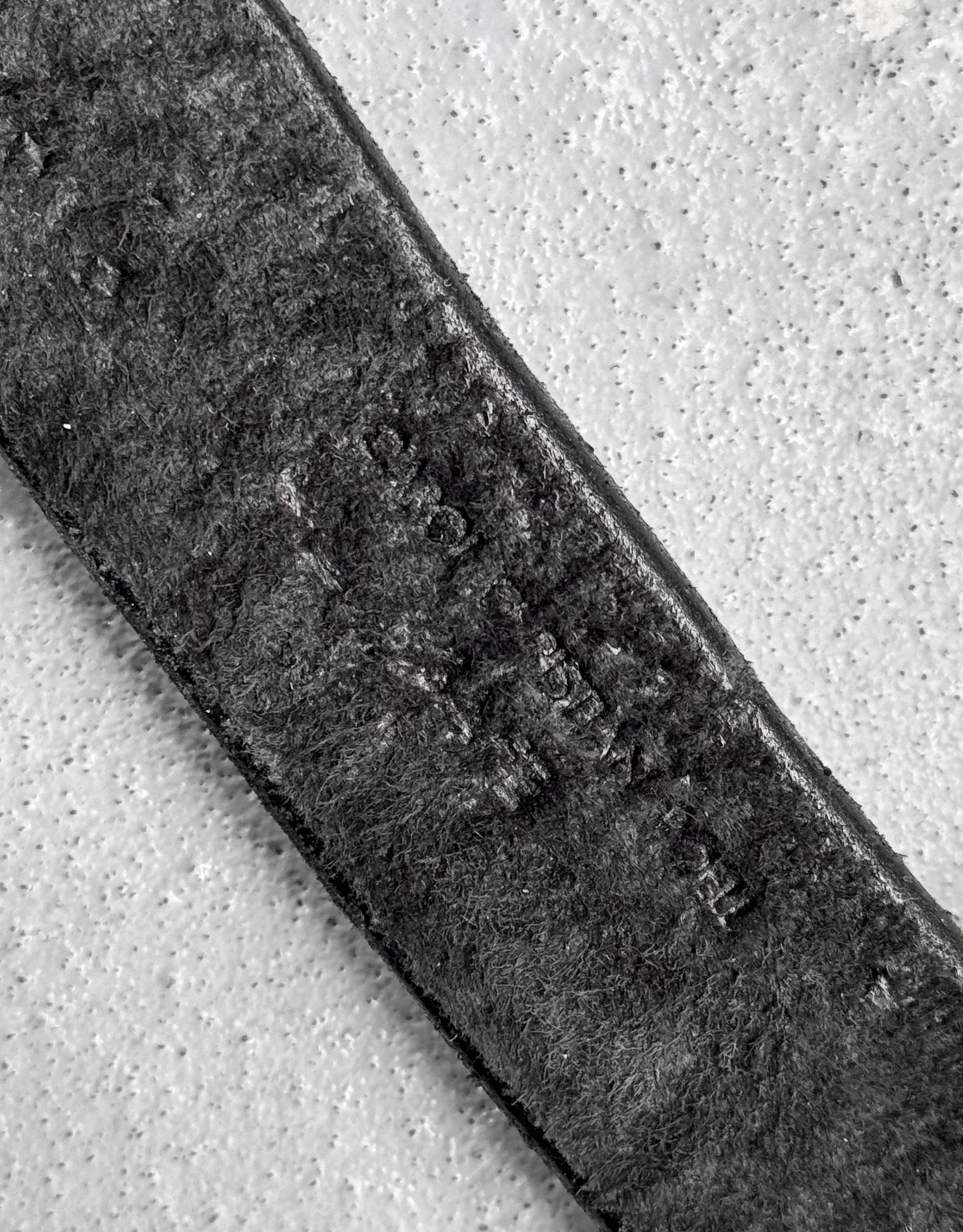 Carol Christian Poell SS05 “SAFE” ‘AF/0809 BELPIB/10’ Bison Leather Buckle Belt