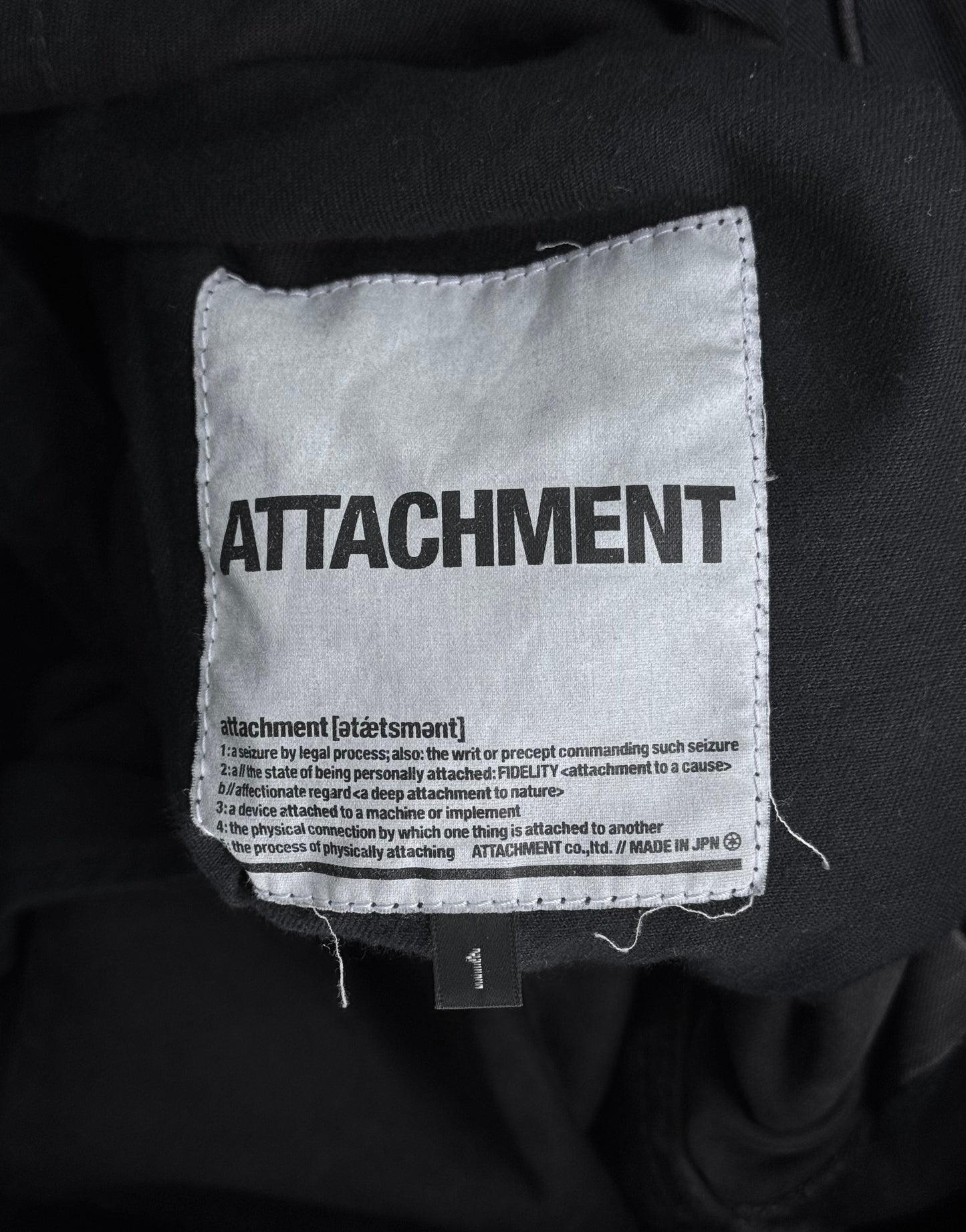 ATTACHMENT by Kazuyuki Kumagai Heavy-Twill Flare Cargo Pants