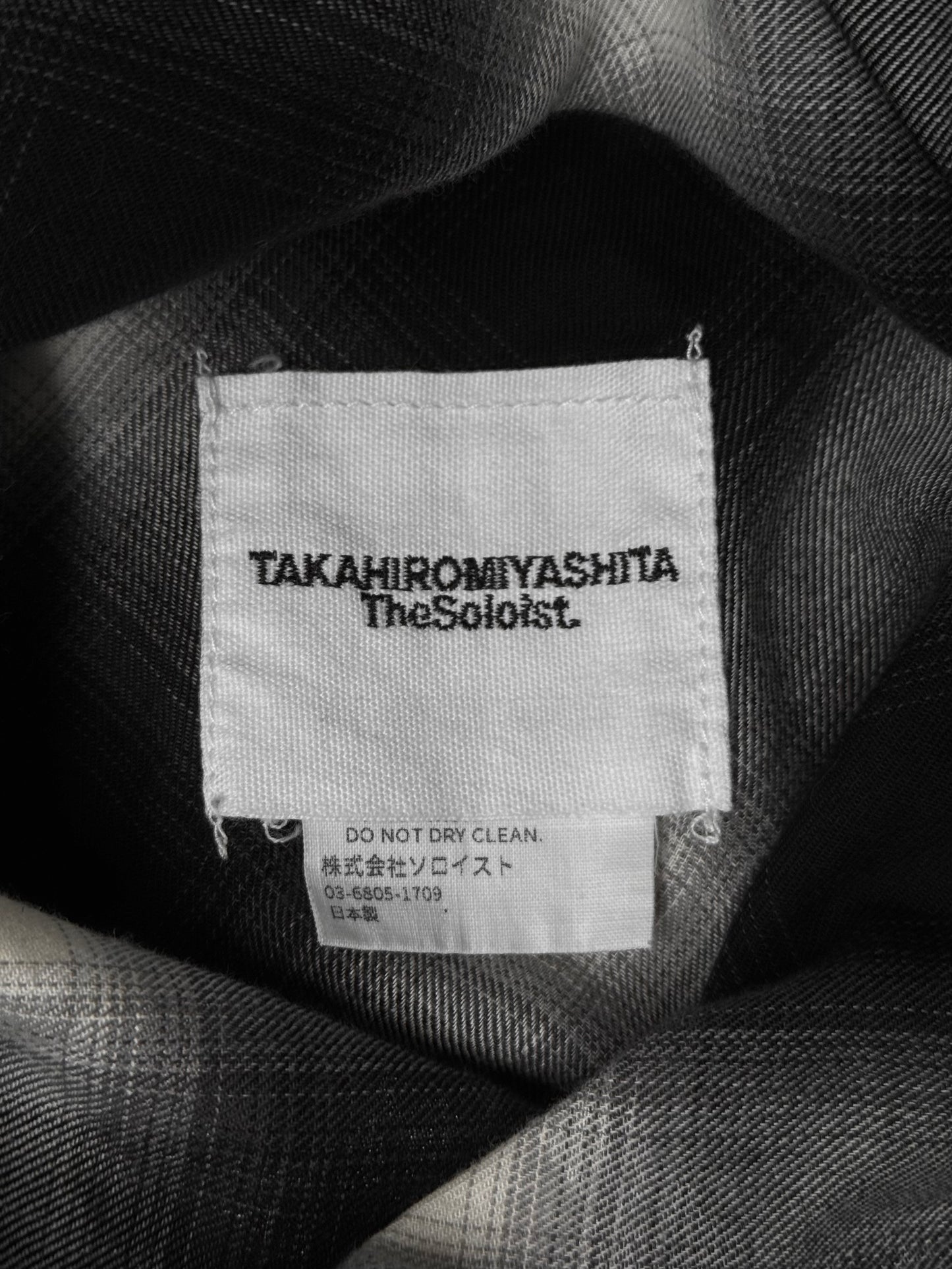 TakahiroMiyashita TheSoloist. SS19 Charles Peterson’s ‘The Grunge Years’ Plaid Bandana