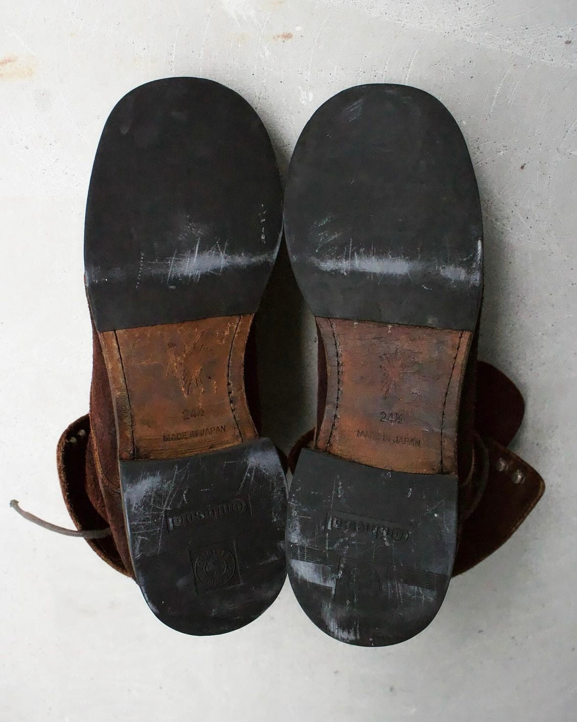 MiharaYasuhiro AW10 Foldable Suede Leather Boots