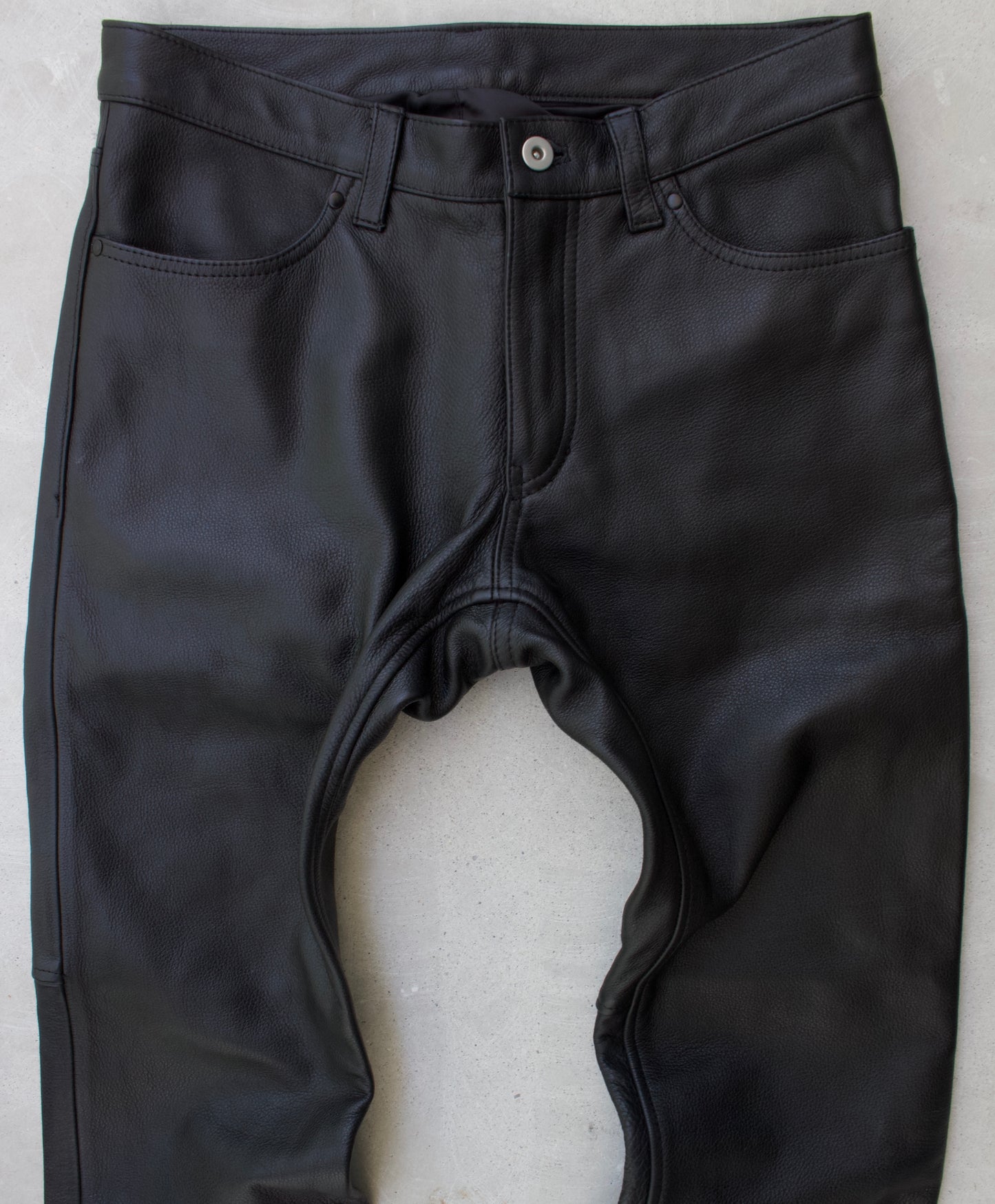 KADOYA Early 00s Straight Bootcut Motorcycle Leather Pants