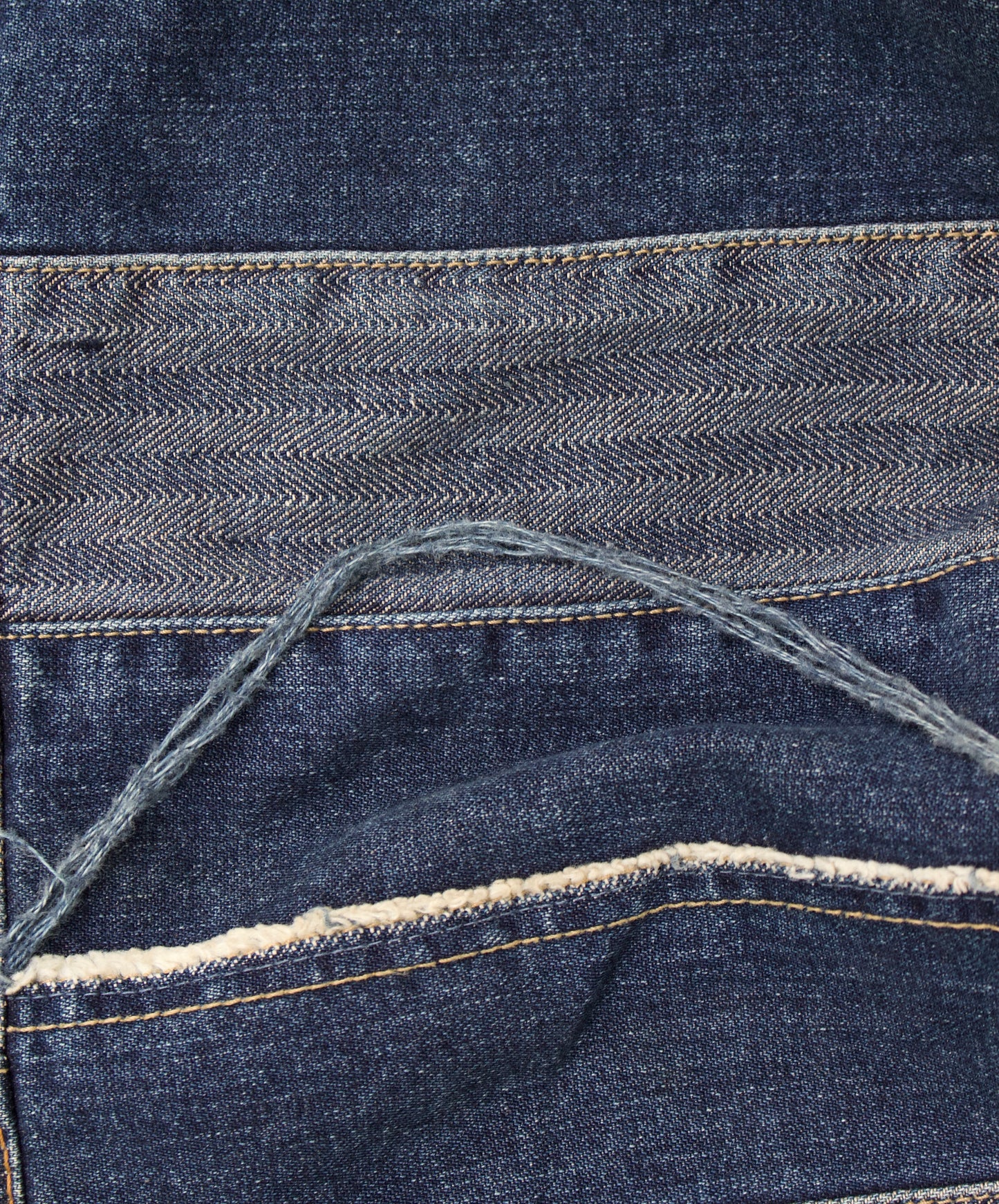 Hysteric Glamour Early 00s ‘Kinky’ Blue Hagi Flare Denim