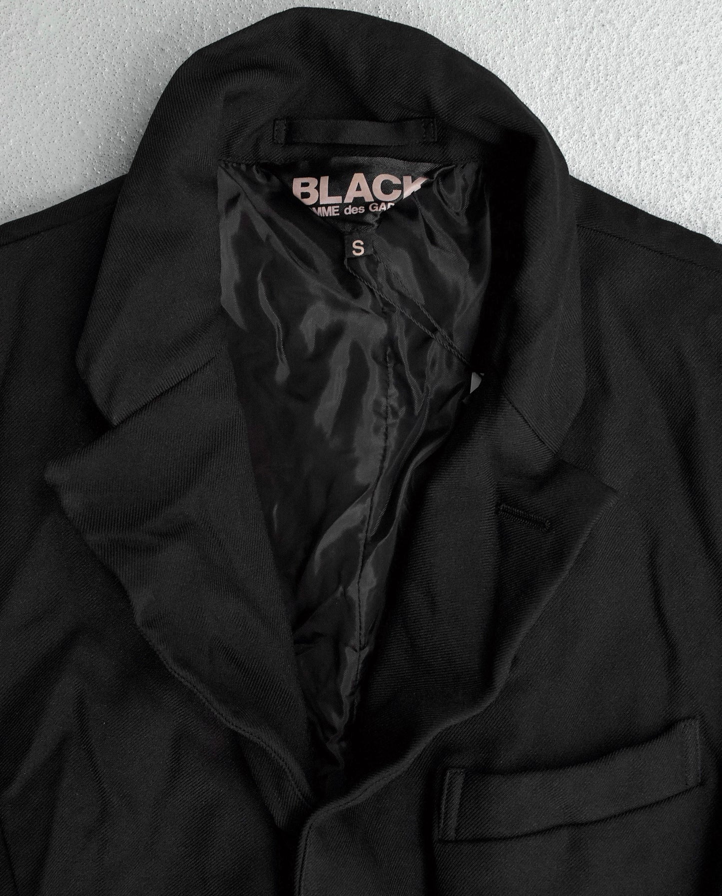 BLACK COMME des GARÇONS Early 00s Patchwork Vest