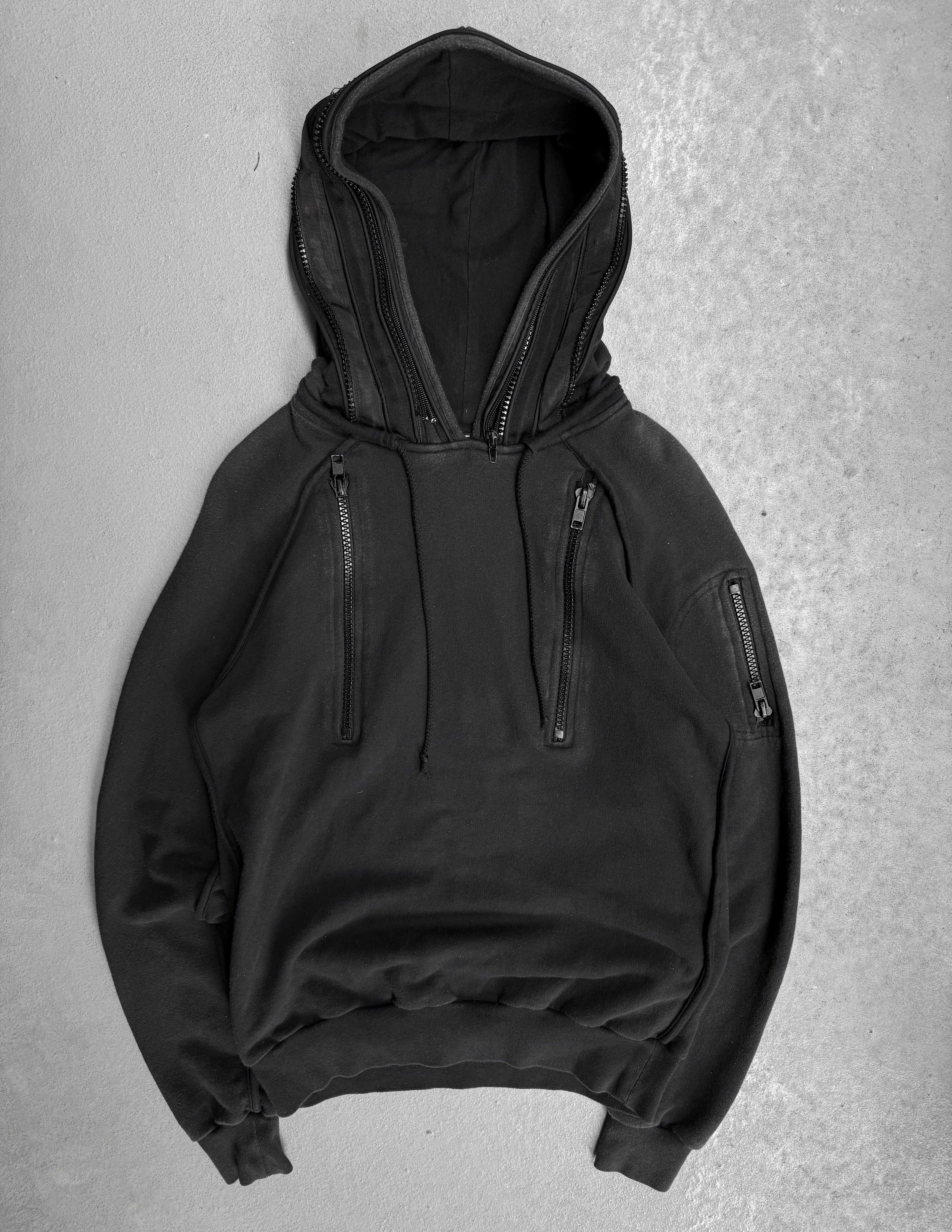 トップス 06AW RAF SIMONS Alien Multi Zip Hoodie RAF by Raf Simons Alien Multi Zip Hoodie - AW06 – Vertical Rags