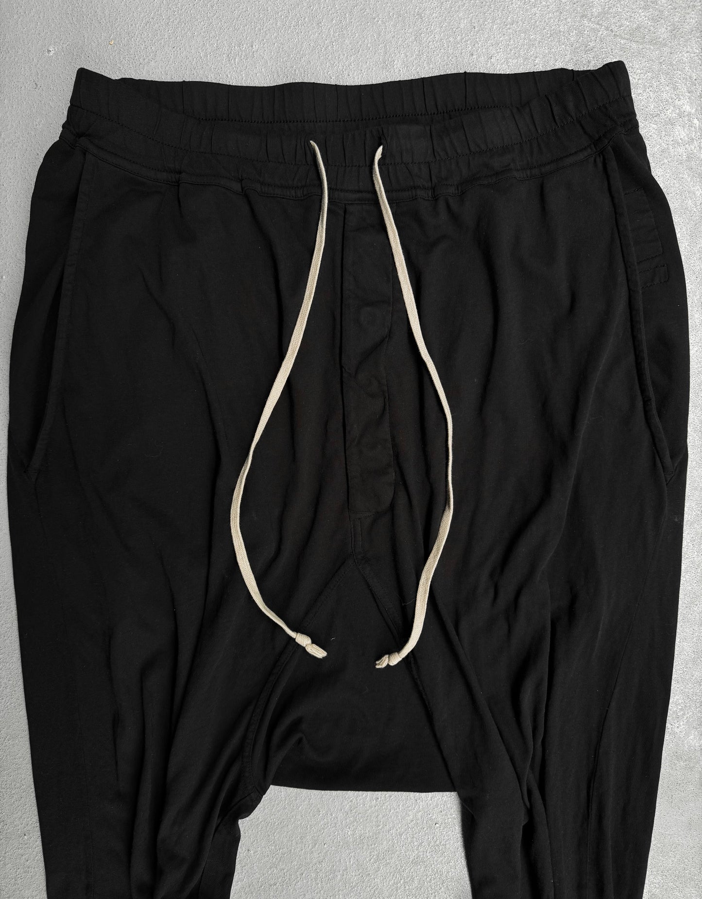 Rick Owens DRKSHDW AW15 "SPHINX" Drop-crotch Drawstring Prisoner Pants
