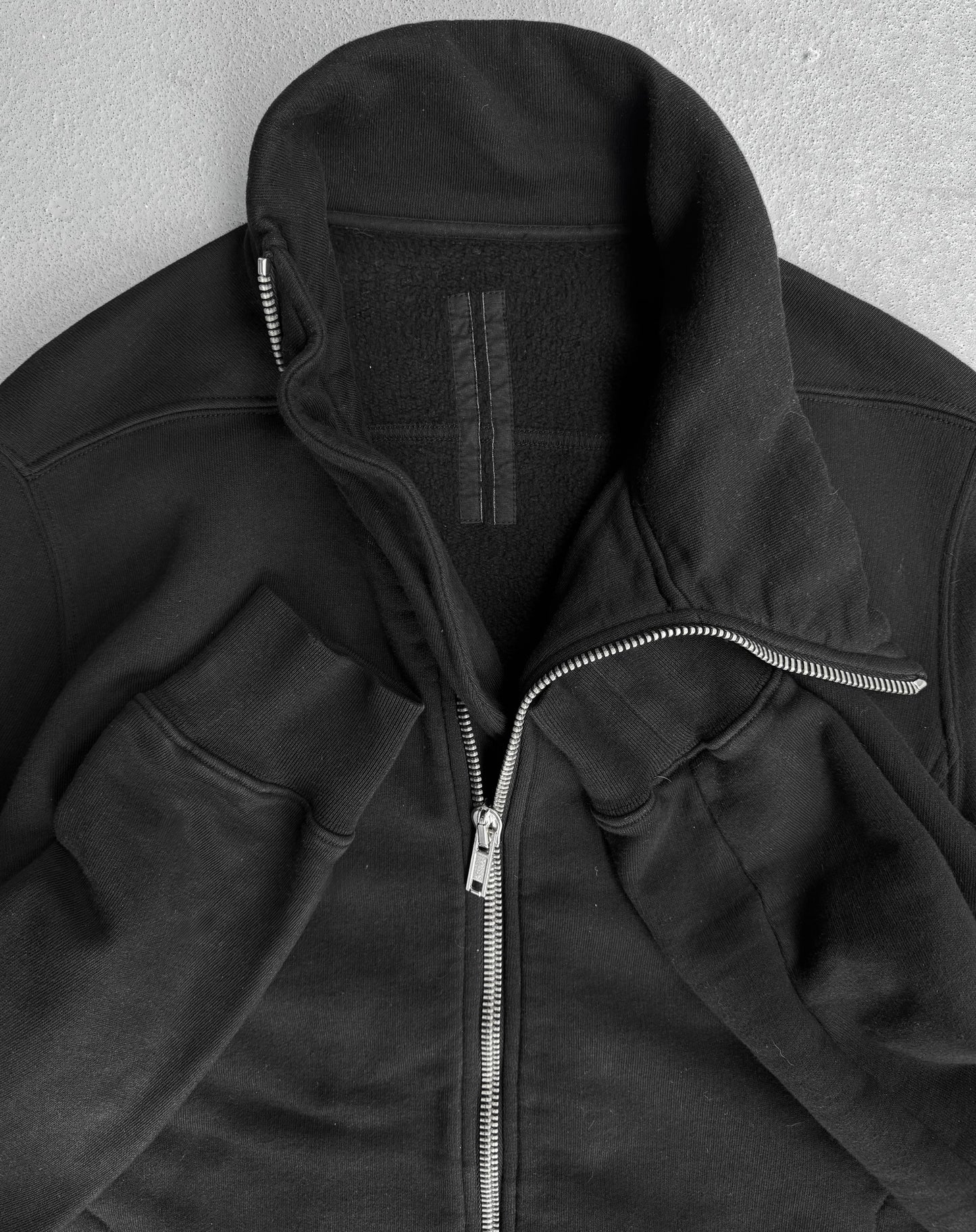 Rick Owens DRKSHDW AW14 “MOODY” Bauhaus Zip-up Fleece Jacket