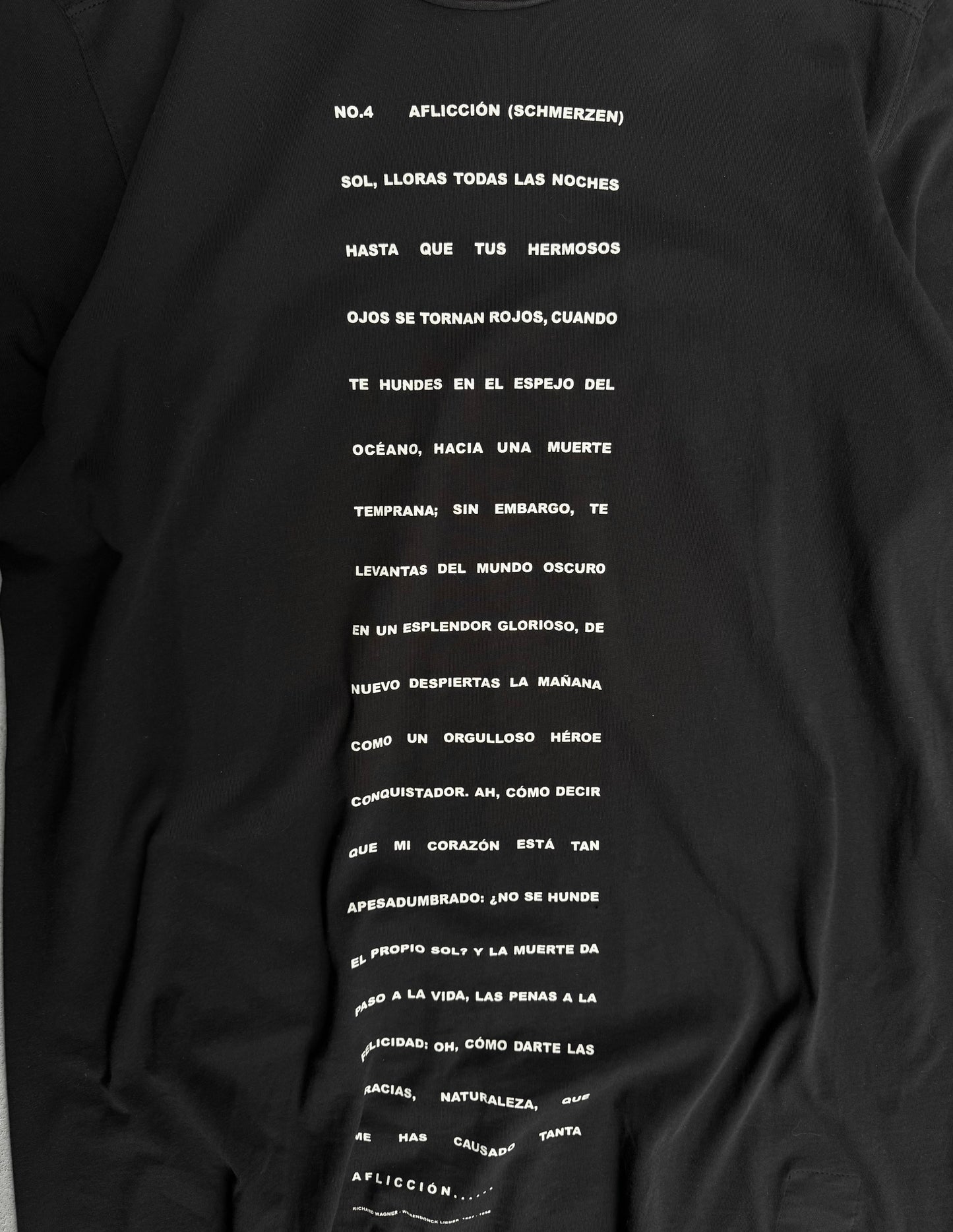 Rick Owens DRKSHDW SS20 “TECUATL” Richard Wagner’s Affliction Level T-shirt