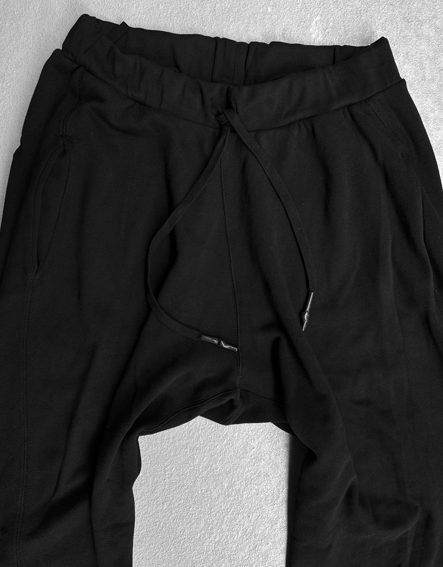 11 by Boris Bidjan Saberi Black Drop-crotch Lounge Pants