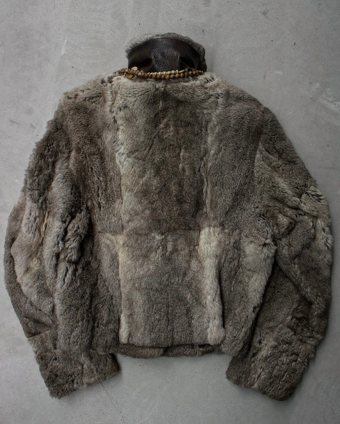 MiharaYasuhiro Late 90’s Rabbit Fur Rider Jacket