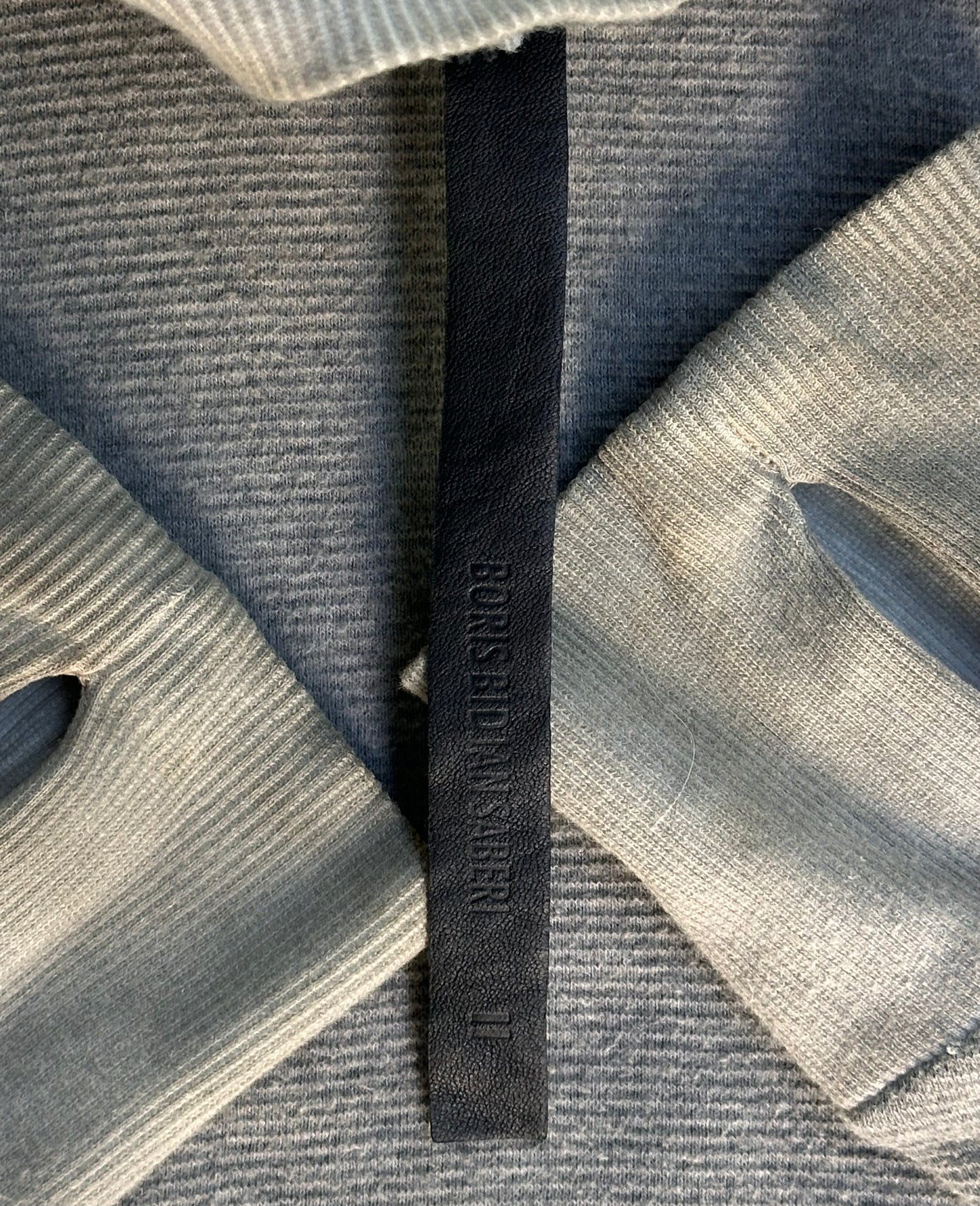 Boris Bidjan Saberi AW19 ‘LS2-F1939’ Cold-dyed Knit Long-sleeves