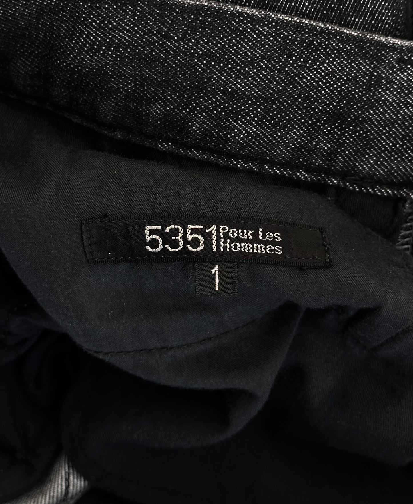 5351 Pour Les Hommes Early 00s Articulated Knee Bootcut Denim