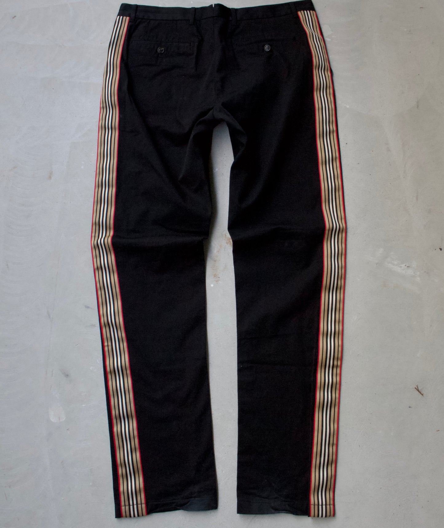 BURBERRY Side Stripes Dress Pants