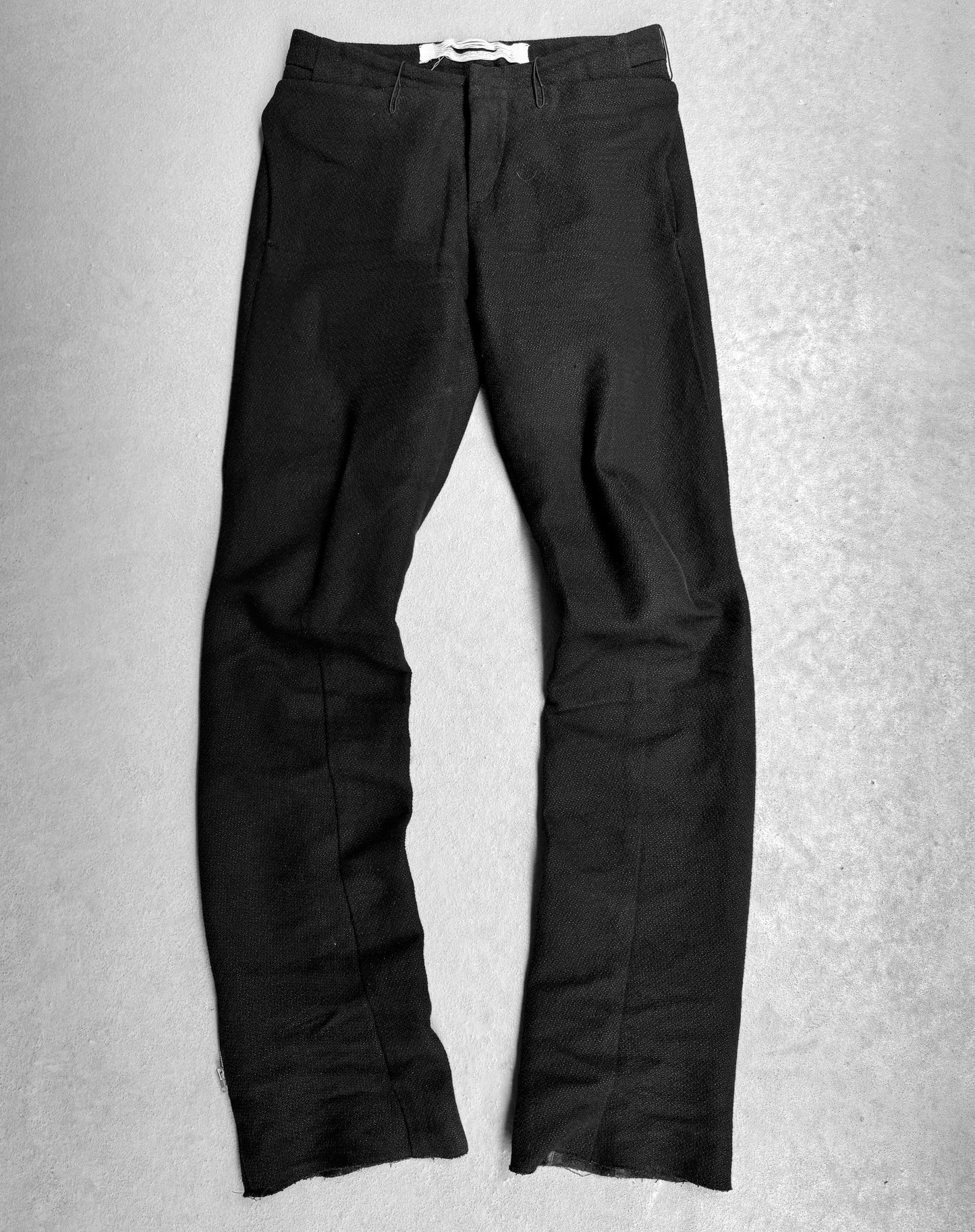 Individual Sentiments AW14-15 Linen-blend Spiral Cut Pants