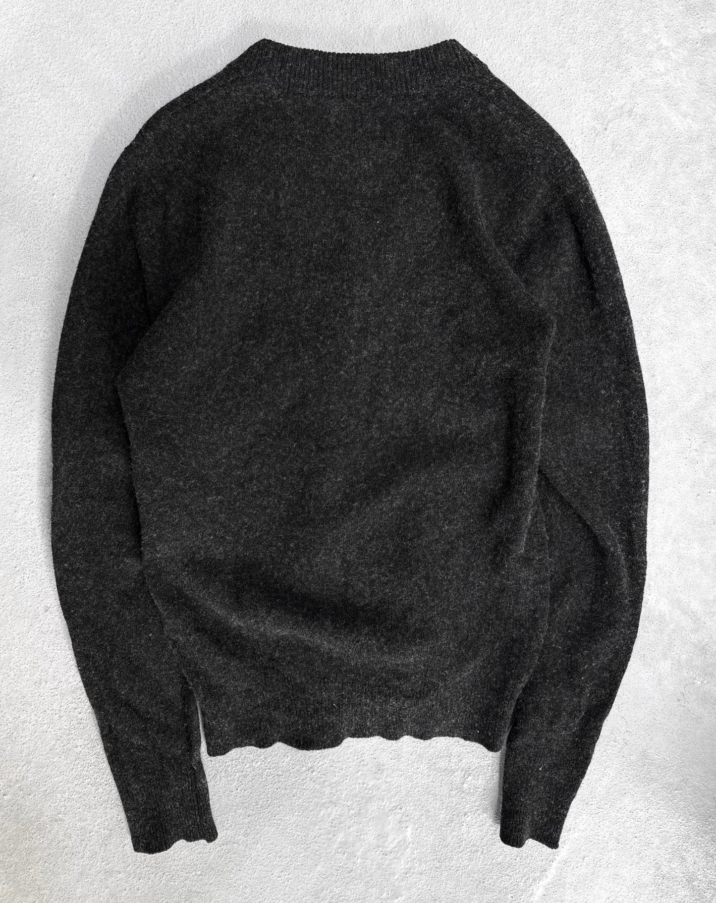 Number (N)ine AW06 “NOIR” Wool Knitted Cardigan