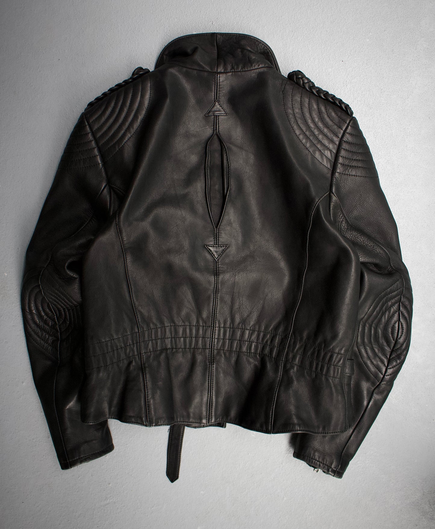 Vintage 80s “Hein Gervick” Harley Davidson Padded Biker Jacket