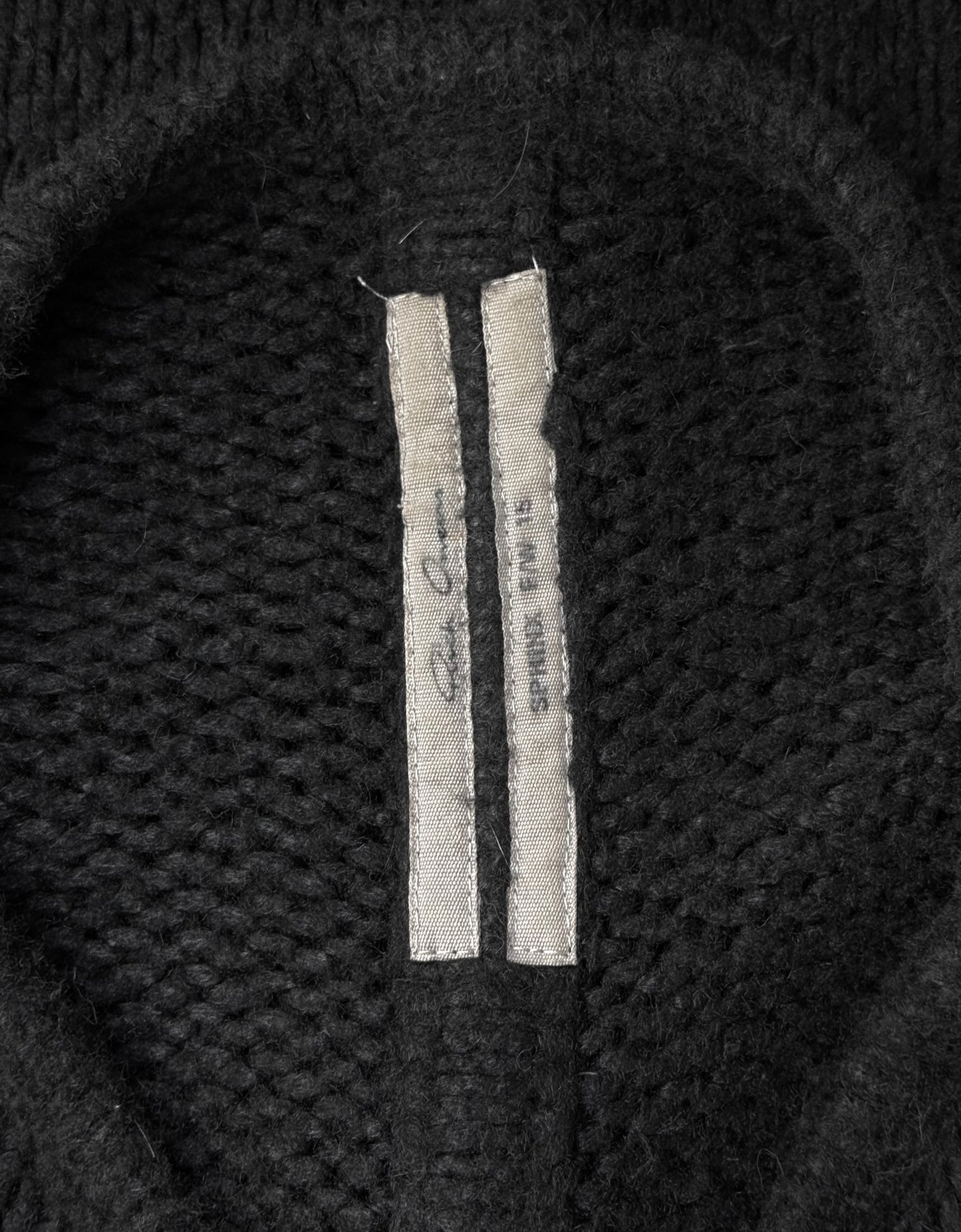 Rick Owens AW15 "SPHINX" Oversized Silk Knit Long-sleeves