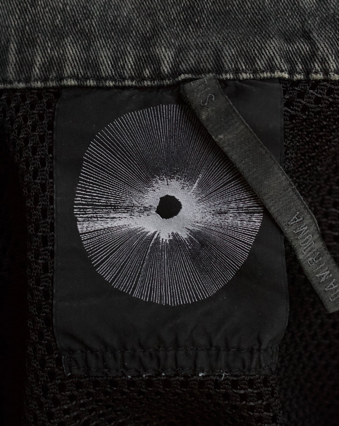 SILENT by DAMIR DOMA SS16 Mesh Denim Jacket