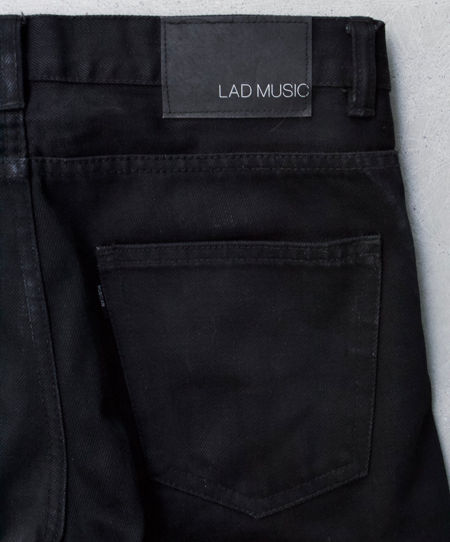 Lad Musician AW09 Flare Zip Denim