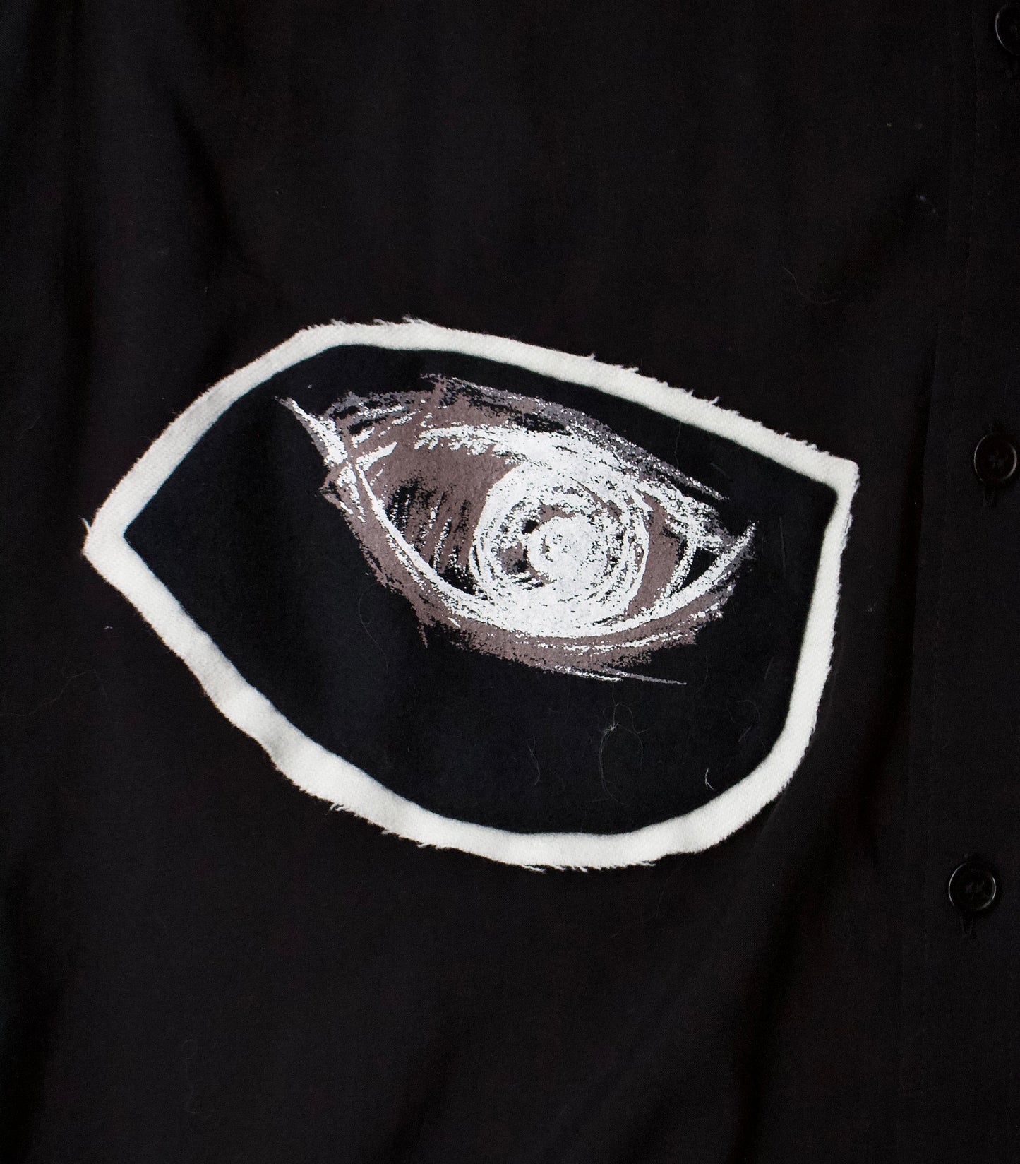 Yohji Yamamoto POUR HOMME SS22 Yuuka Asakura ‘Smoking Hand’ Motif Shirt