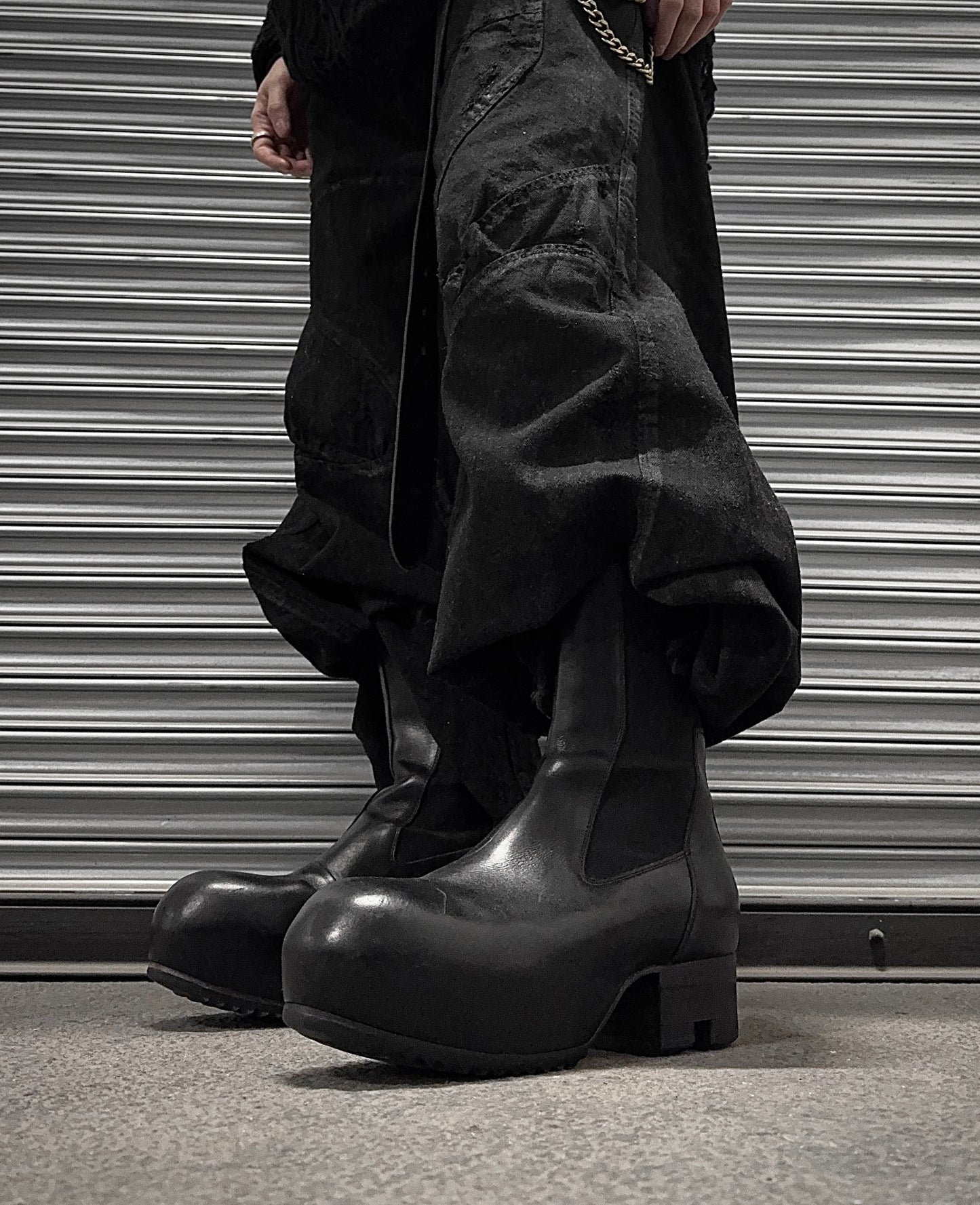 Rick Owens AW20 “PERFORMA” Ballast Beetle Platform Boots