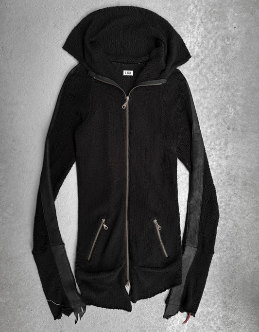 L.G.B. Early 00s Hybrid Wool Zip-up Jacket