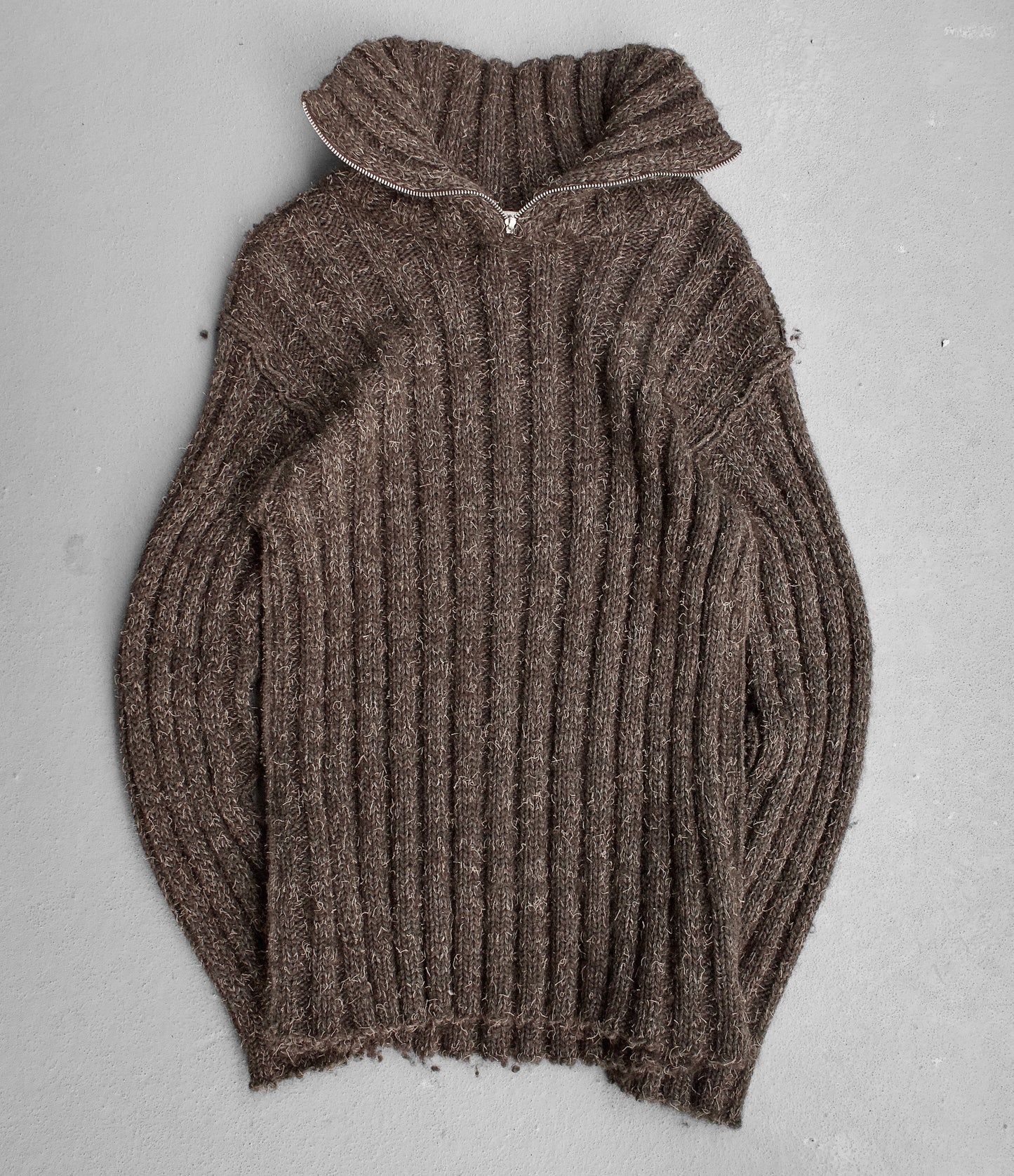 Masakï Matsushïma HOMME Early 00s Fuzzy Wool Knit