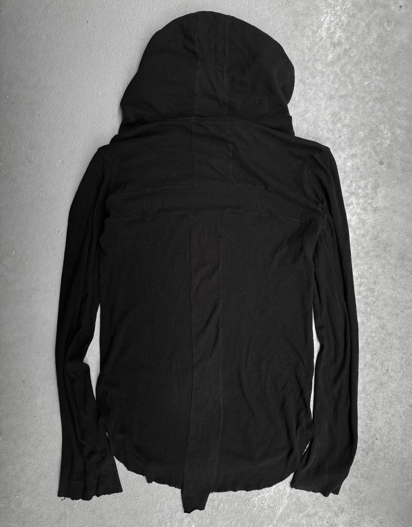 L.G.B. Early 00s Back Cross Ribbed Cotton Pullover