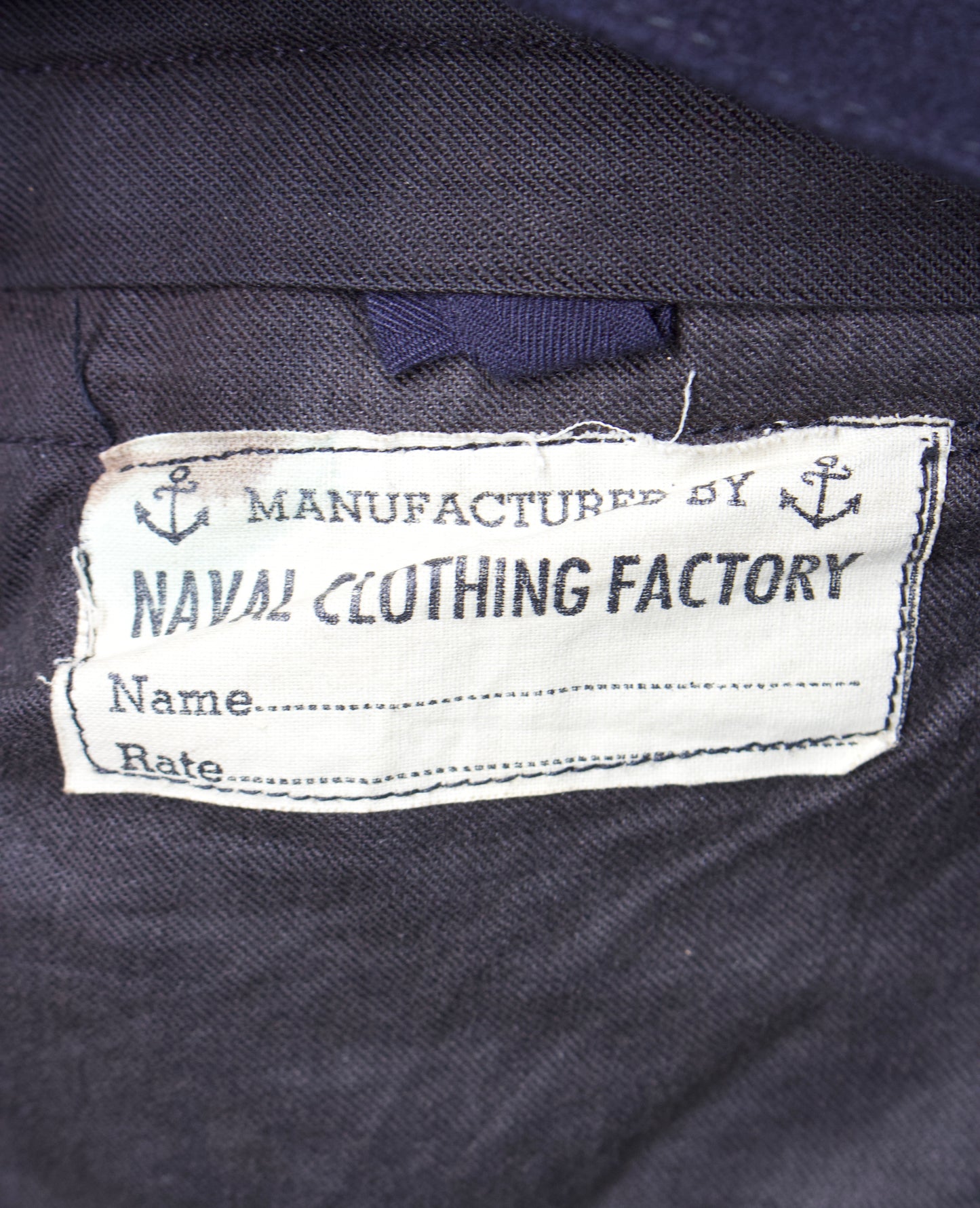 Vintage 40s Naval Clothing Bootcut Sailor Pants detail | DRIEW GARMENTS