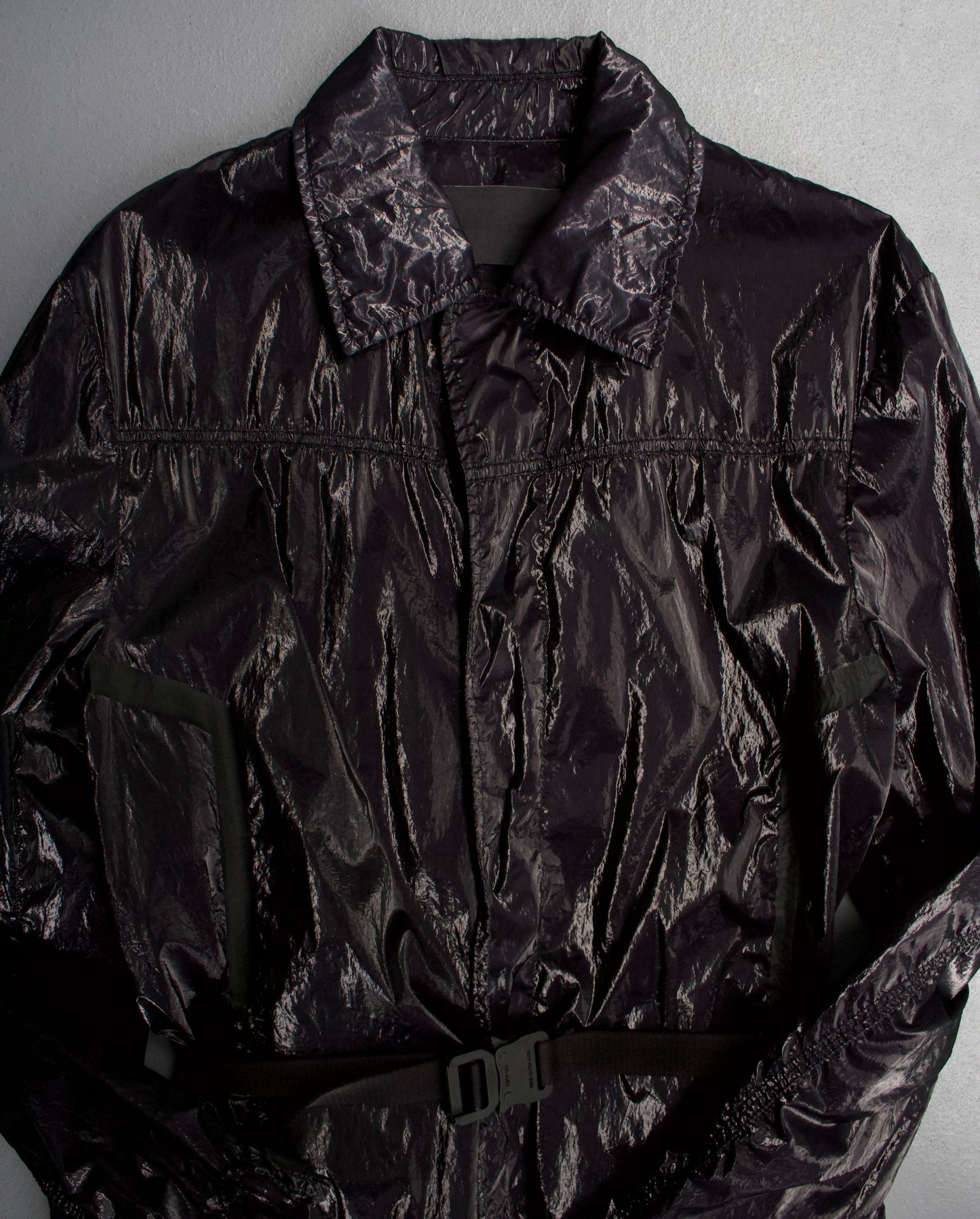 1017 ALYX 9SM Reflective Nylon Buckle Coat