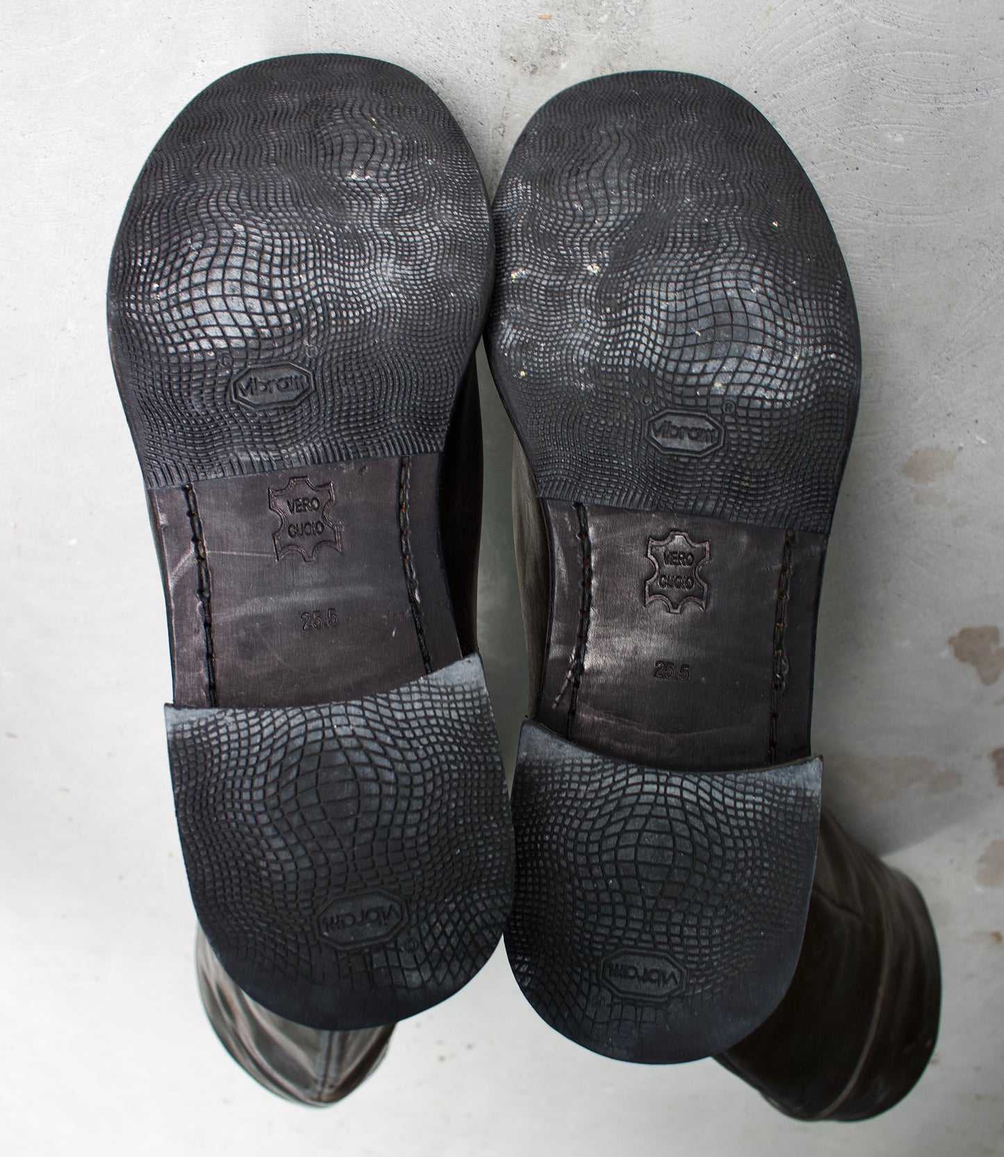 Isamu Katayama "BACKLASH" Over-dyed Horse Riding Boots