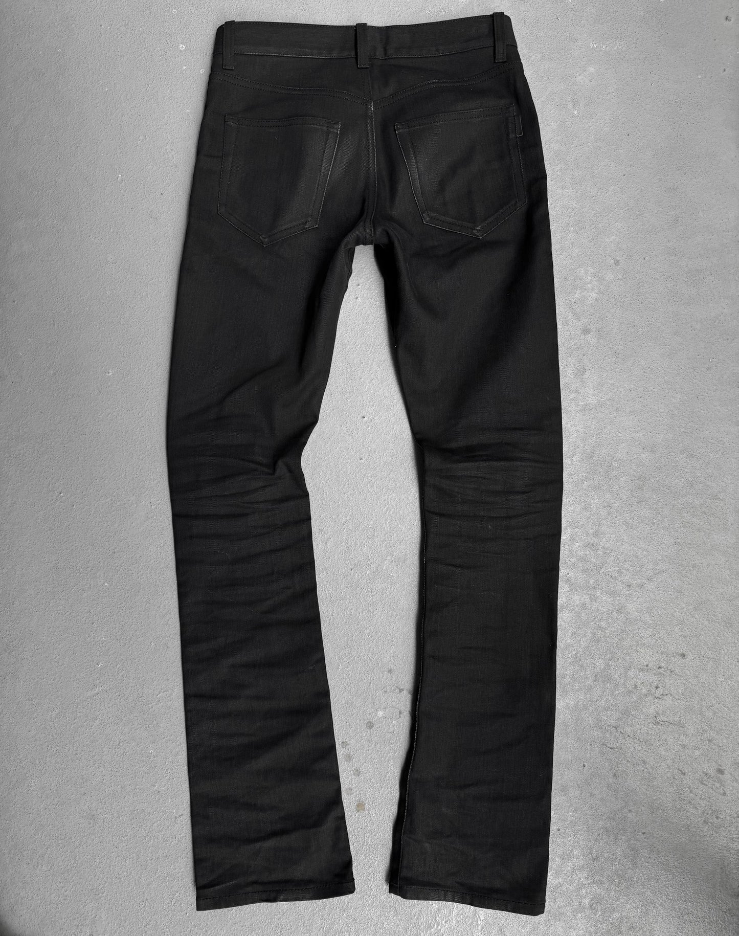 Saint Laurent Paris SS19 ‘D17’ Black Bootcut Flare Denim