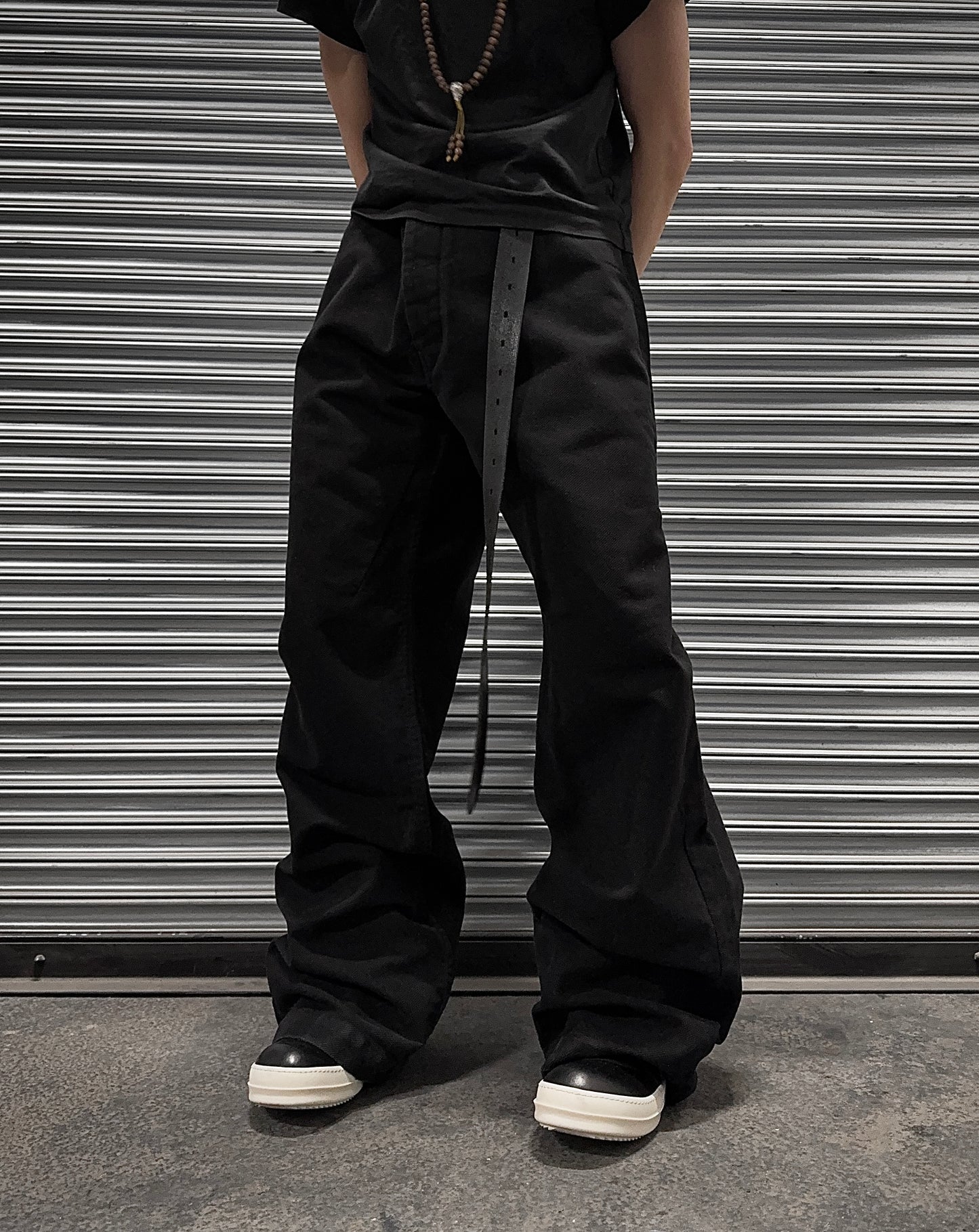 Rick Owens AW24 “PORTERVILLE” Heavyweight Cotton Twill Geth Denim detail | DRIEW GARMENTS