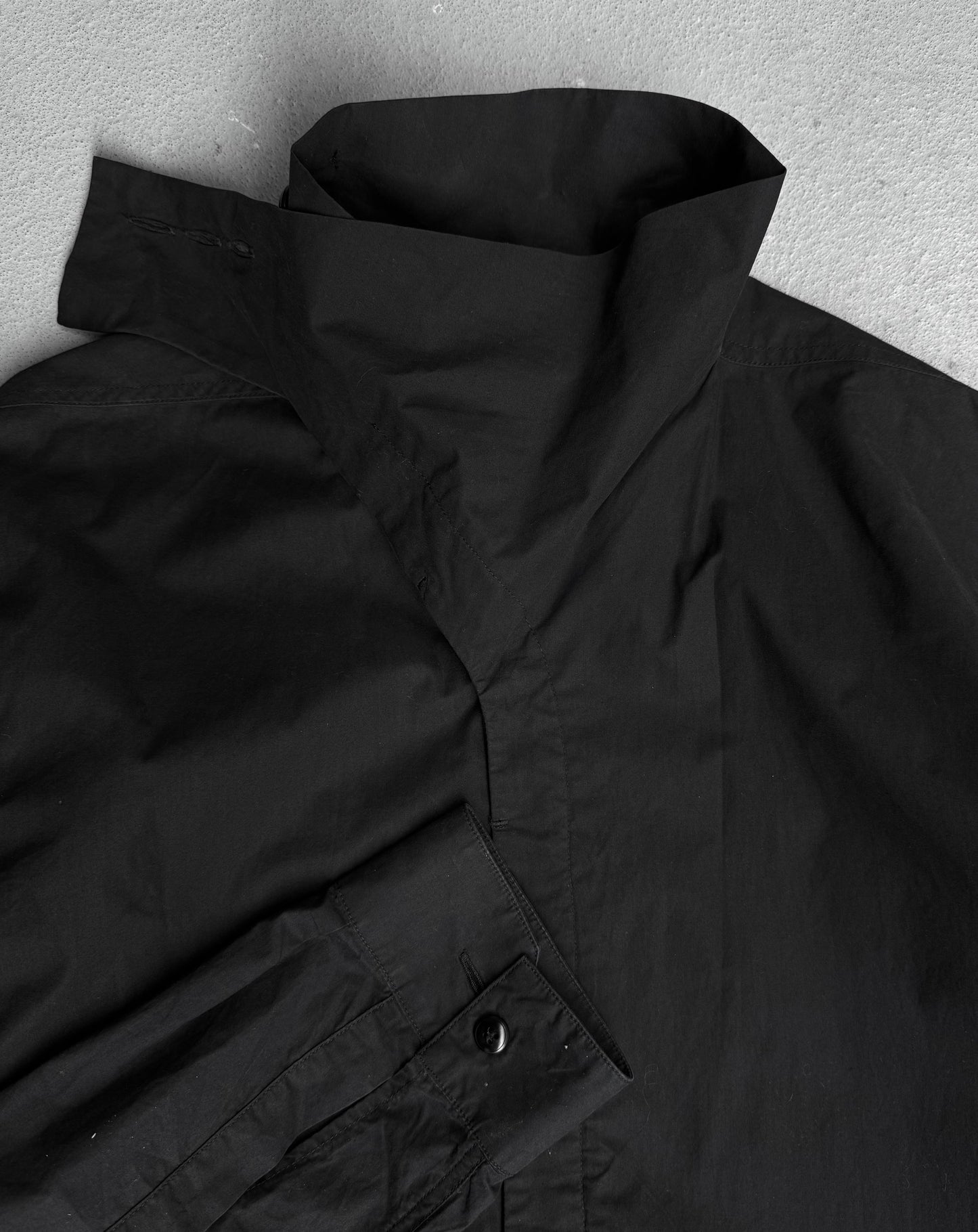 Rick Owens AW14 “MOODY” Asymmetrical Button-up Shirt