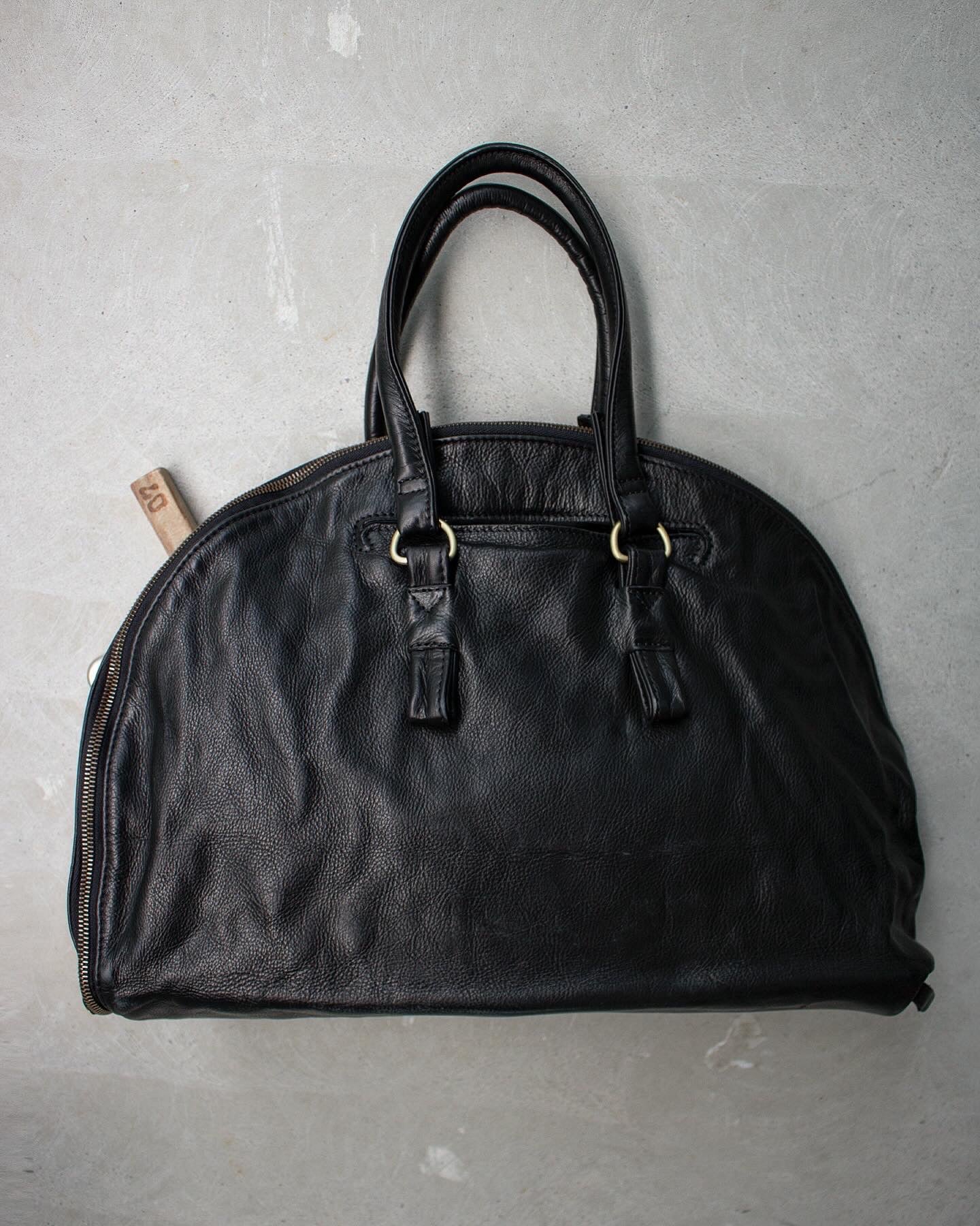 MiharaYasuhiro x Jas M.B SS09 Detachable Double-zip Steerhide Leather Handbag