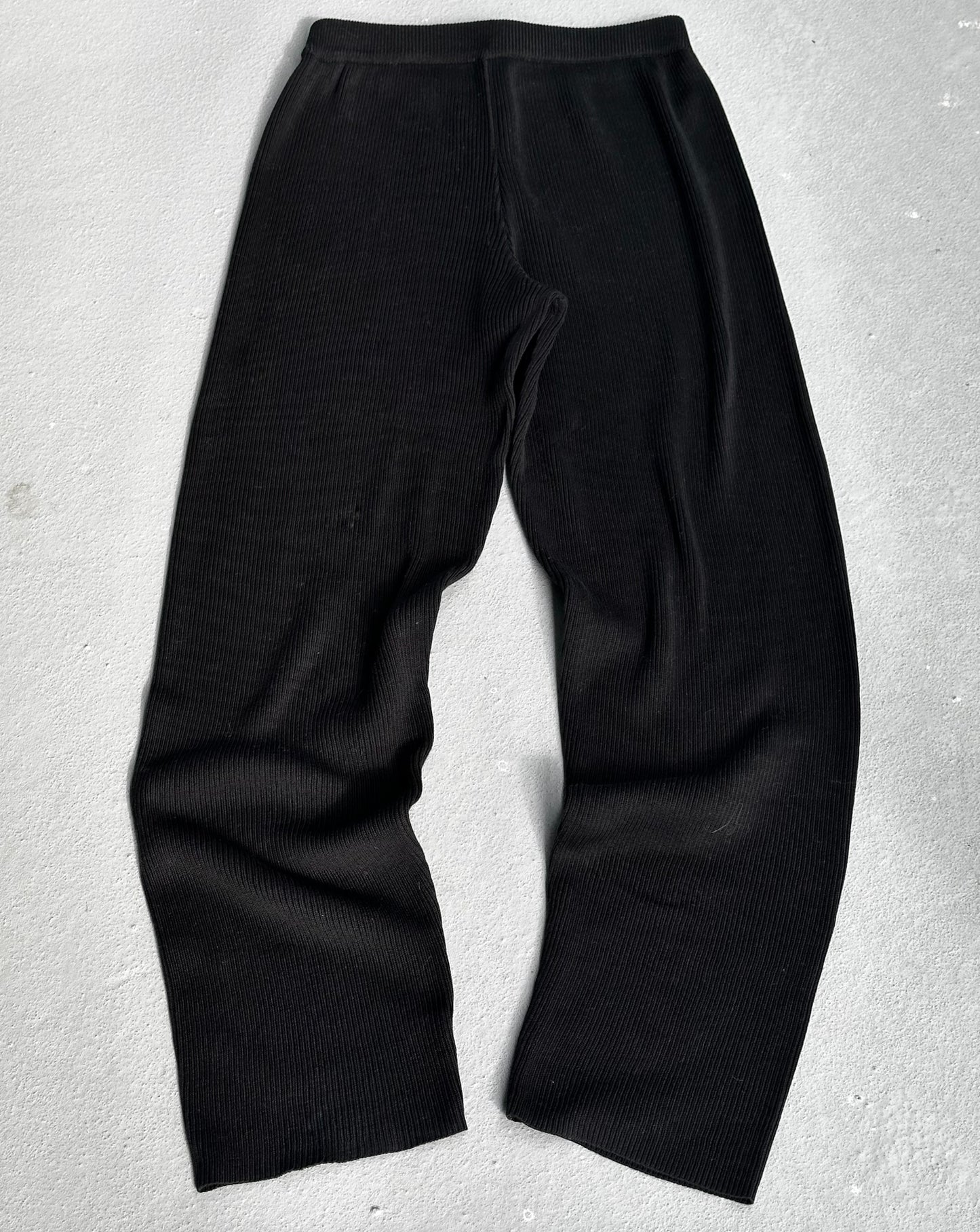 Issey Miyake Late 90s “Permanent” Ribbed Sweatpants