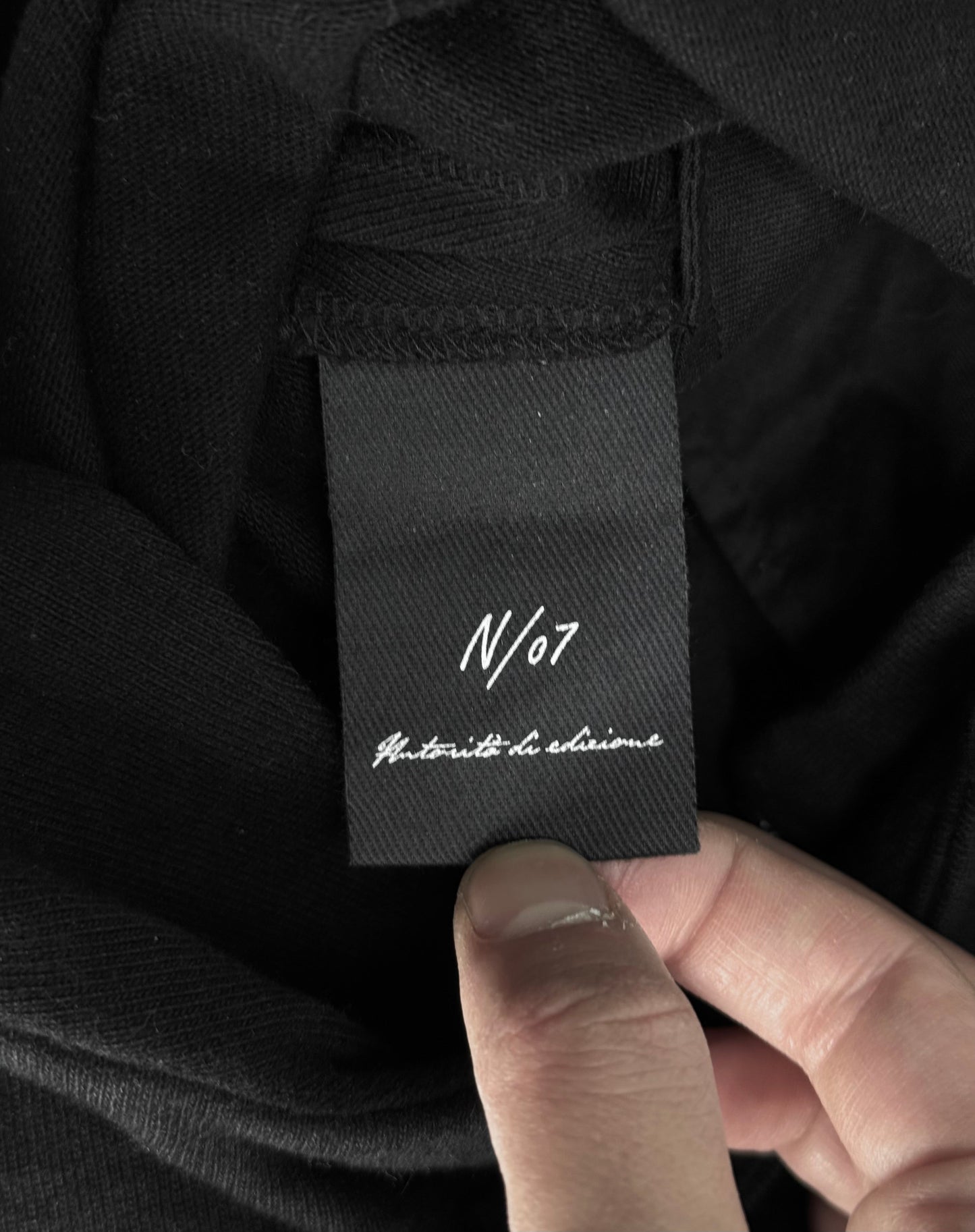 N/07 Articulated Cut Drop-crotch Jersey Sarrouel Pants