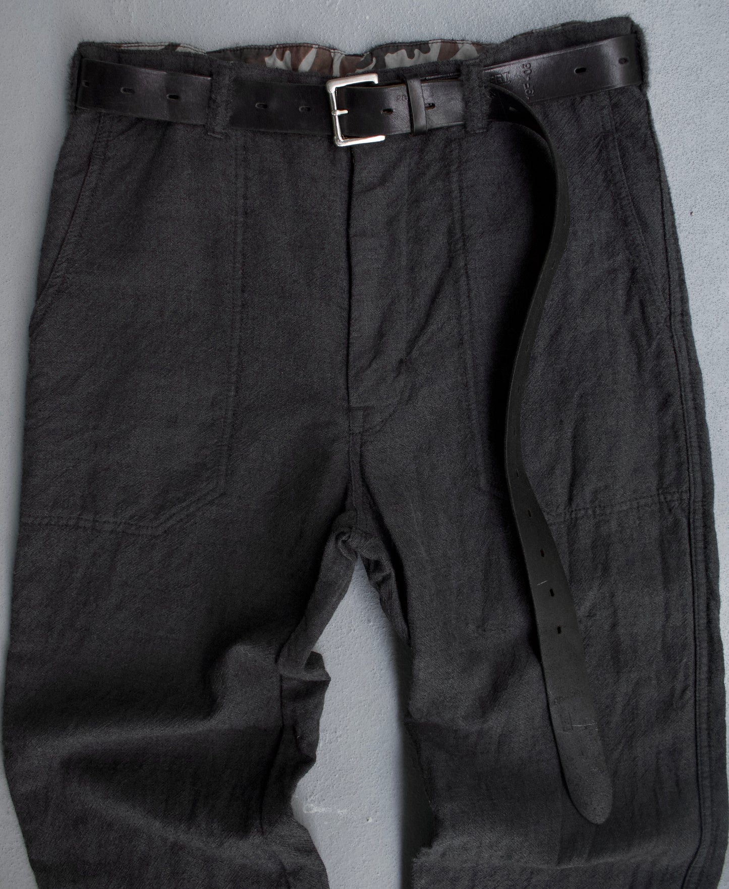 COMME des GARÇONS HOMME AW10 Wool Bootcut Pants