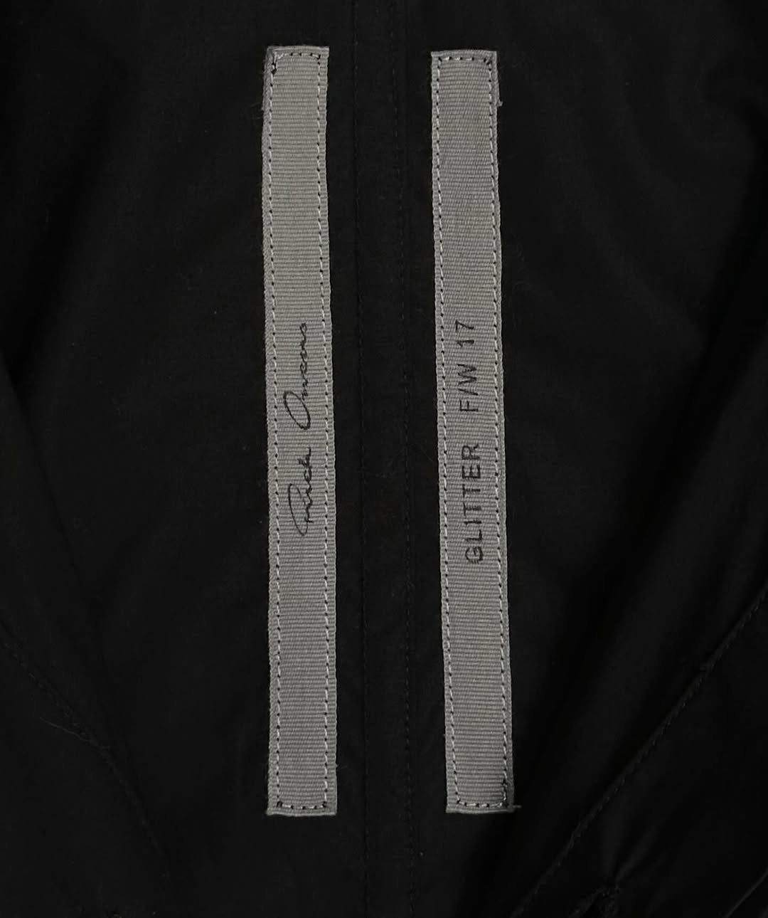 Rick Owens AW17 “GLITTER” Smash Deformed Button-up Shirt