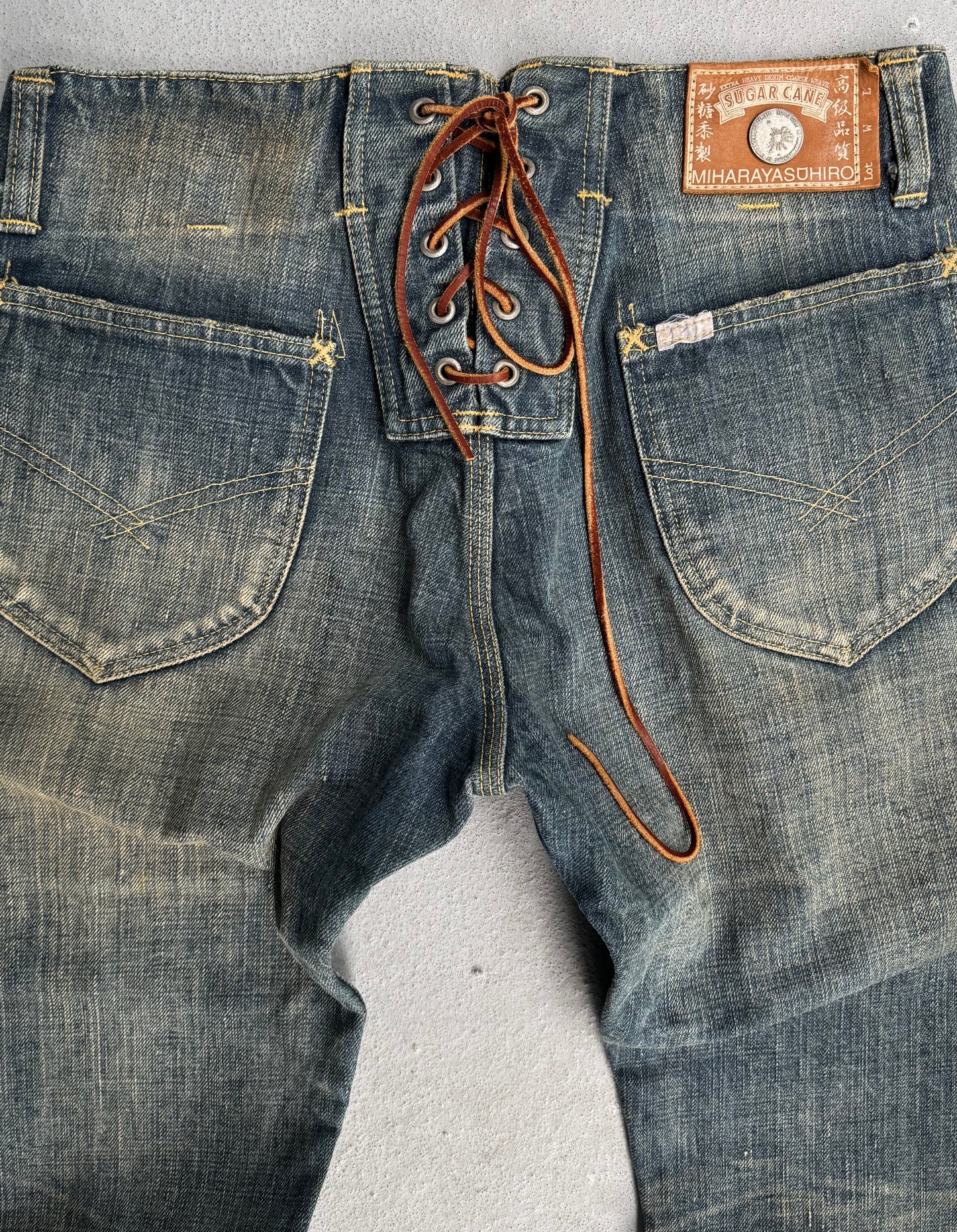 MiharaYasuhiro x SUGAR CANE Early 00s Bootcut Selvedge Denim