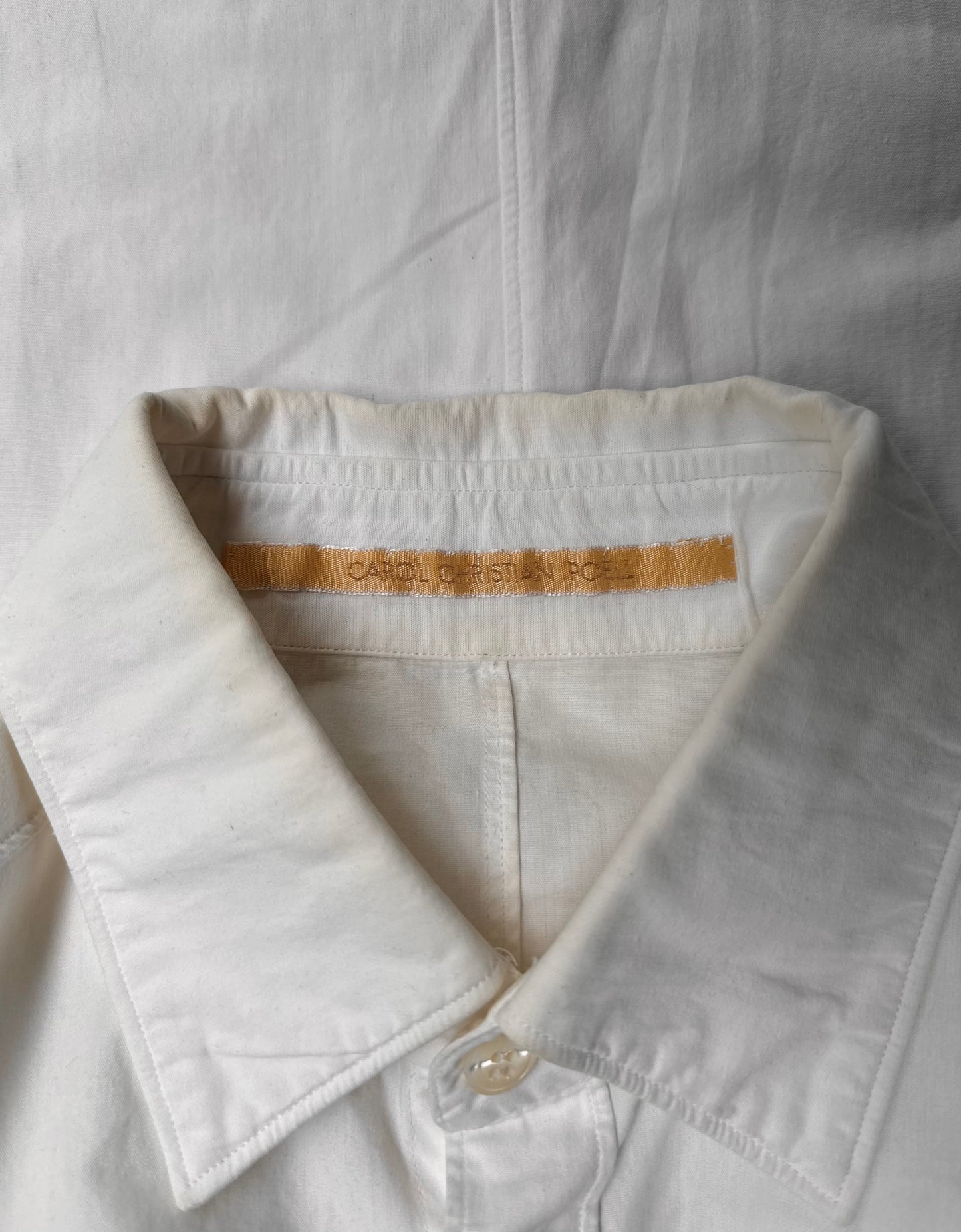 Carol Christian Poell SS06 “U-Turn” Diaper Flap Button-up Shirt