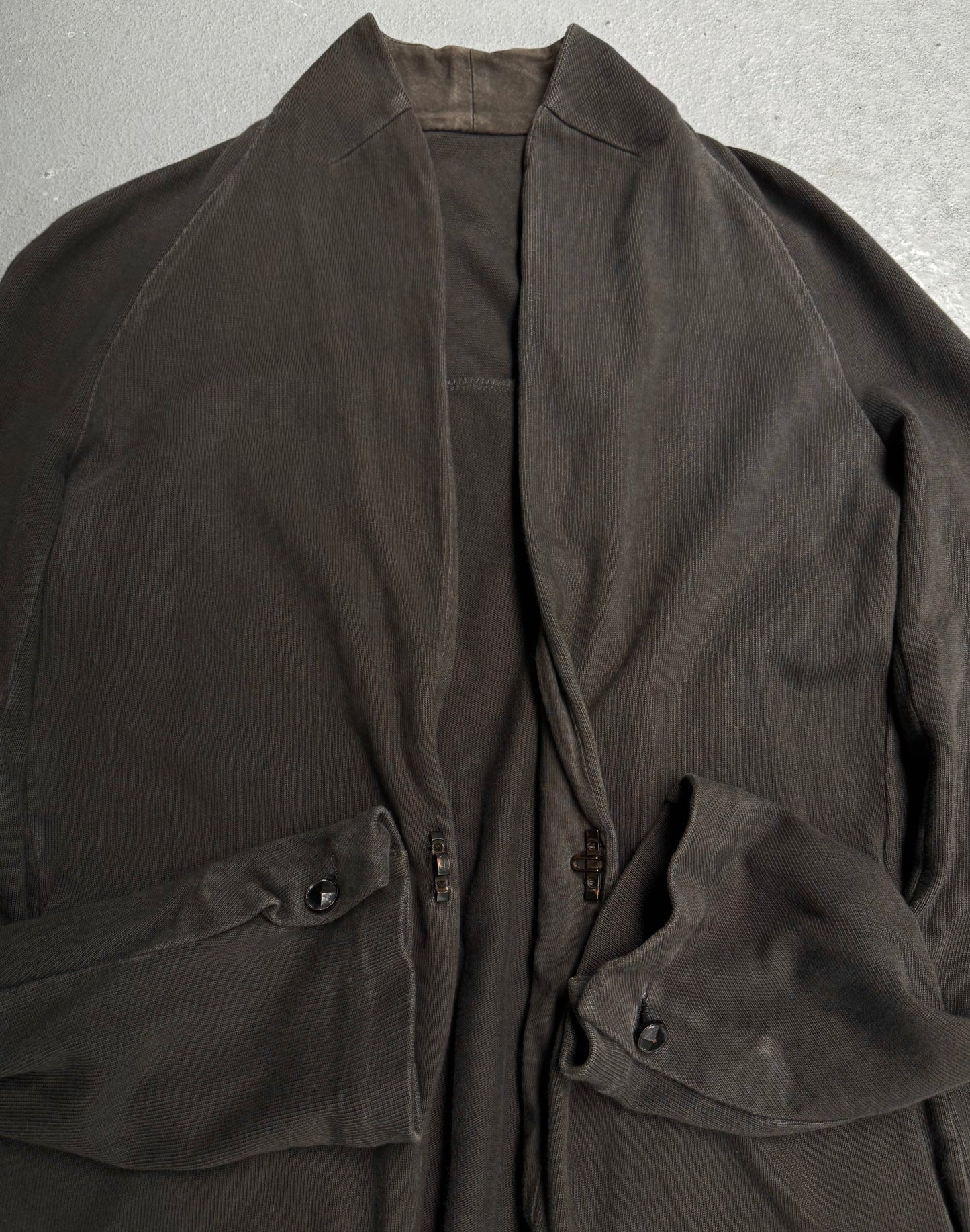 incarnation Silver Hooked Shawl Raglan Jacket