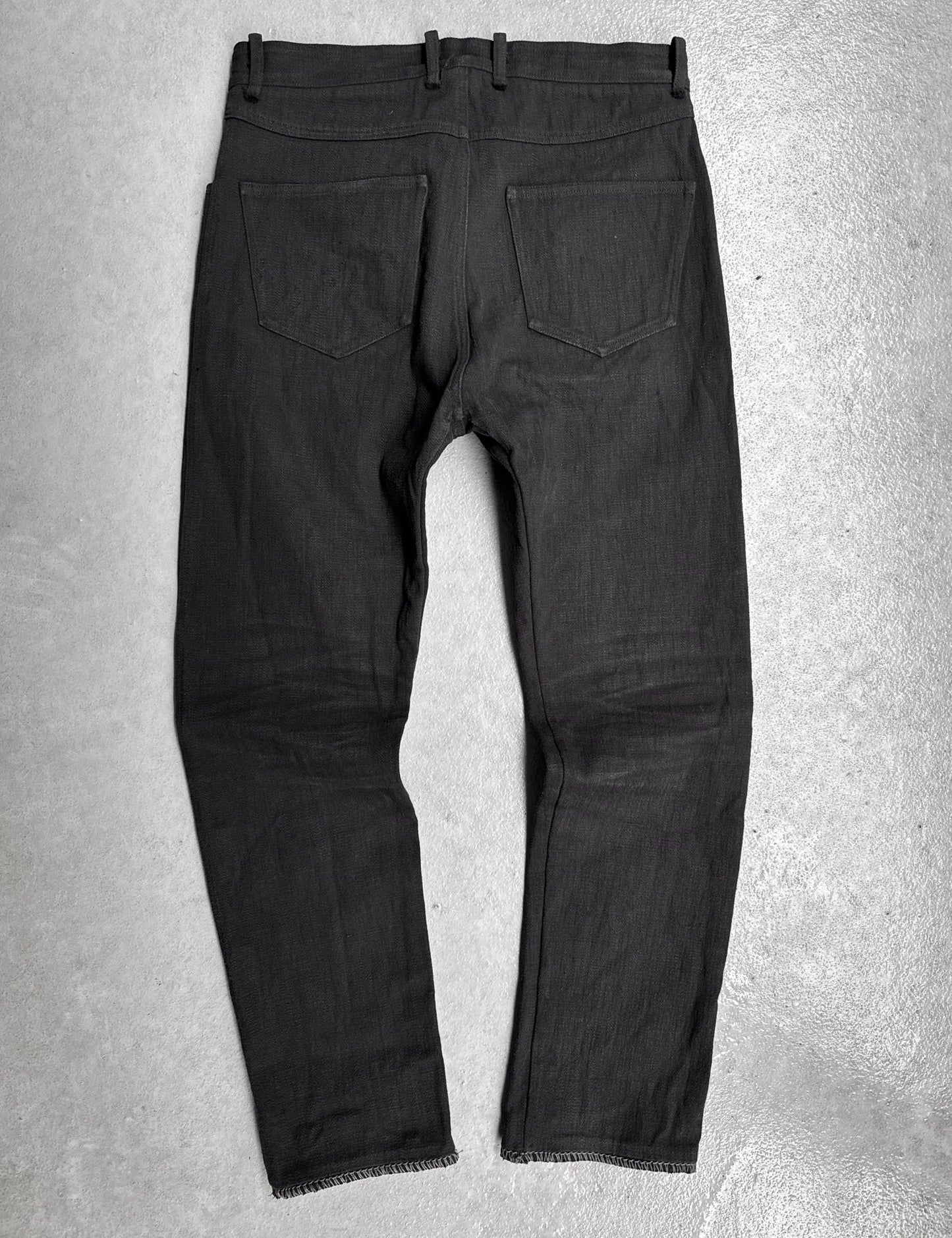 A DICIANNOVEVENTITRE (A1923) Heavy Cotton Paper-blend Bootcut Denim