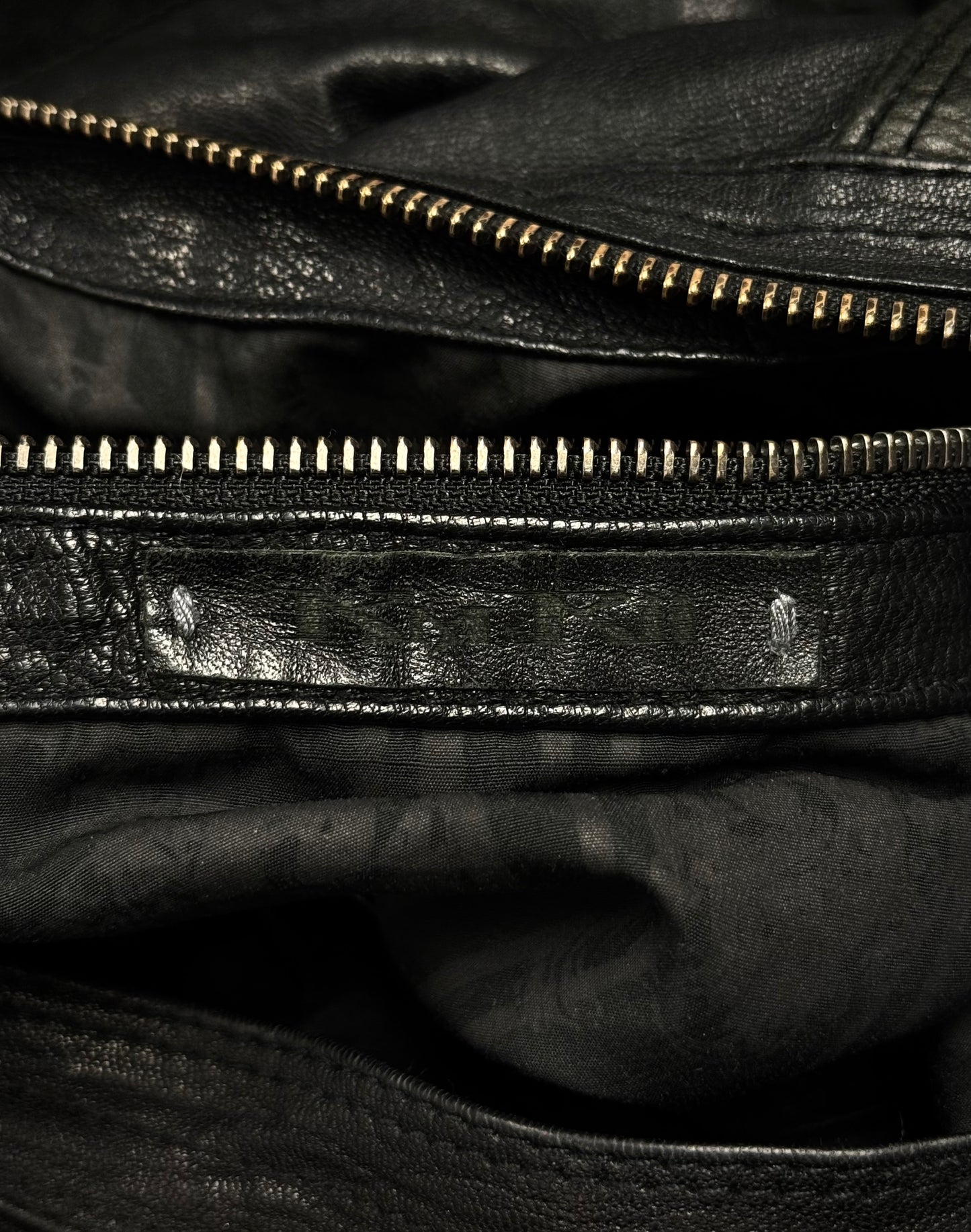 KMRii Early 00s Studded Leather Sling Bag