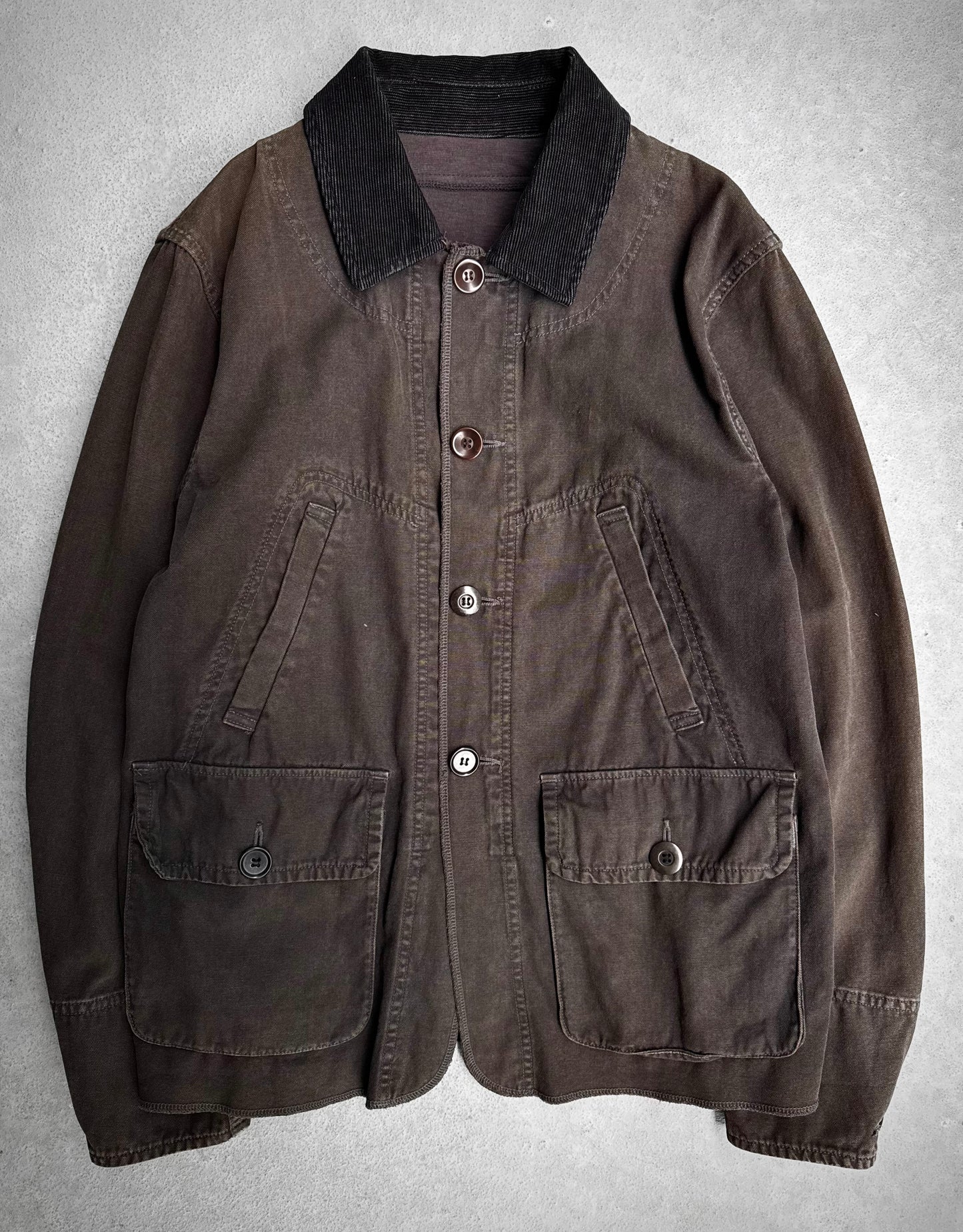 UNDERCOVER SS14 Faded Multi-pockets Chore Jacket