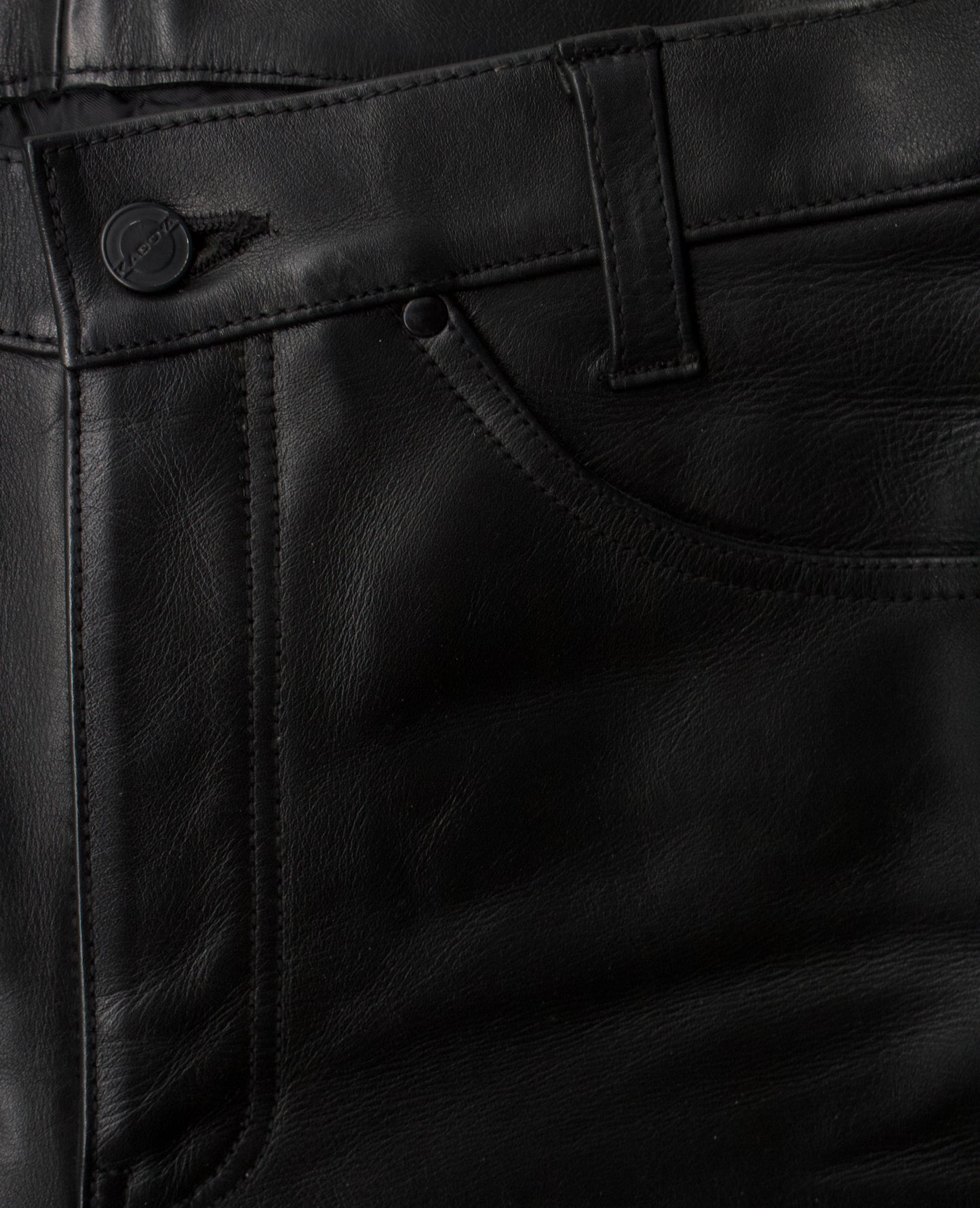 KADOYA K’s Leather 00s Bootcut Leather Motorcycle Pants