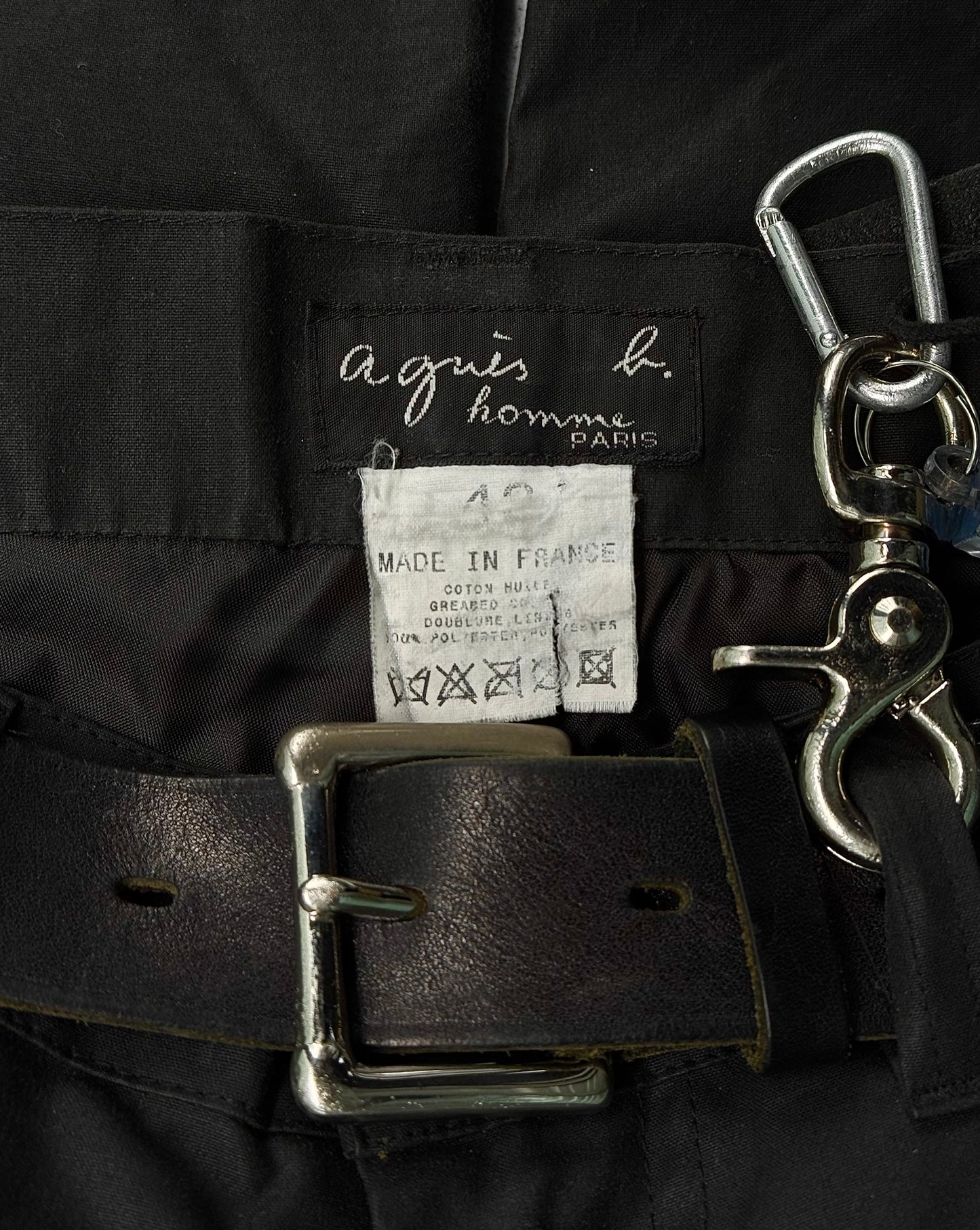 agnès b. homme Late 90s Oiled Canvas Work Pants