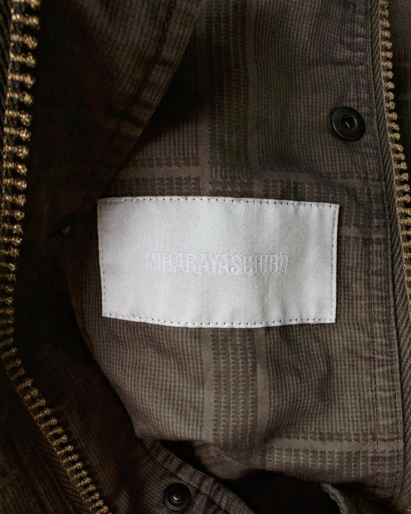 MiharaYasuhiro SS09 ‘Tartan’ Military Fishtail Hooded Parka